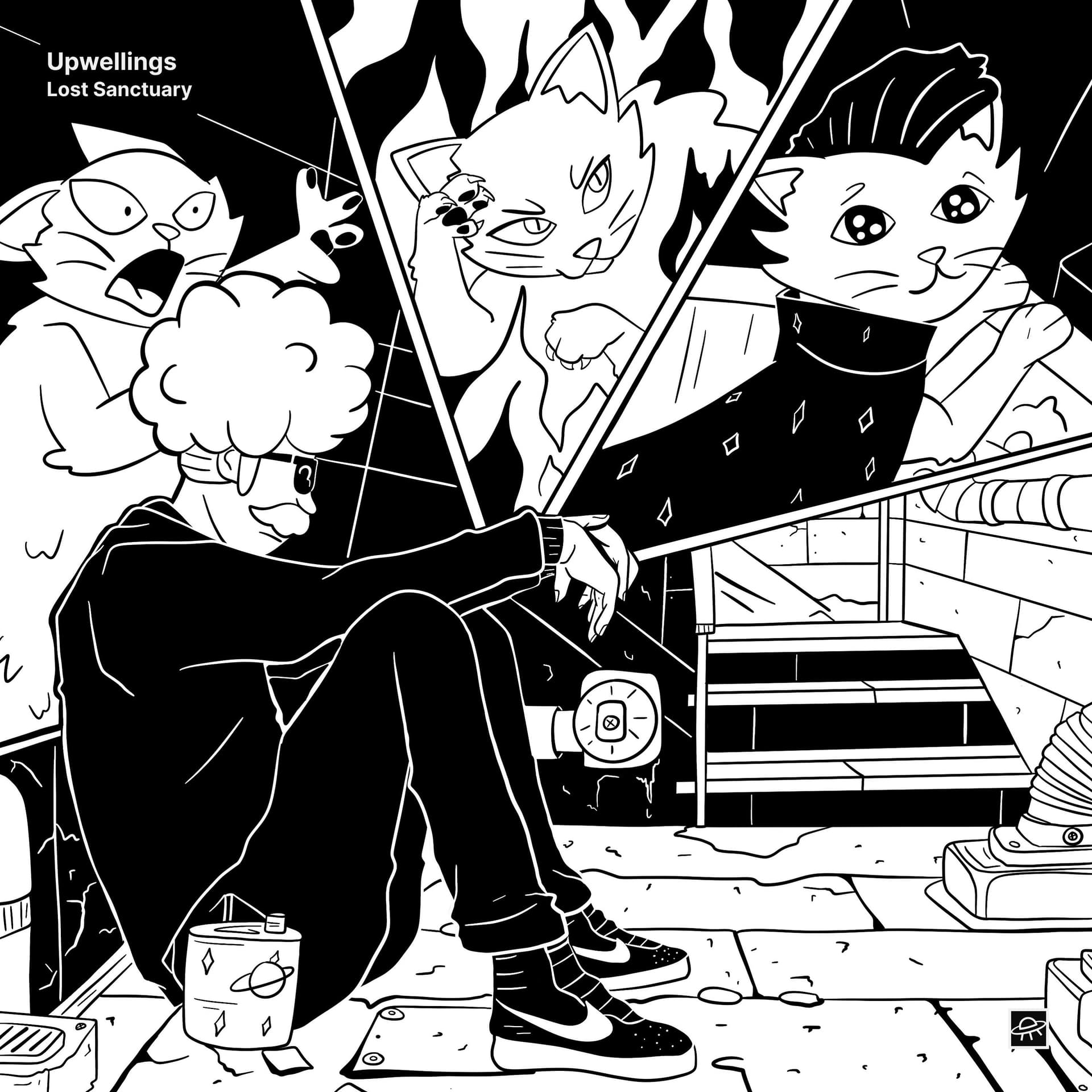 Upwellings – Lost Sanctuary | SL86 - spclnch cover