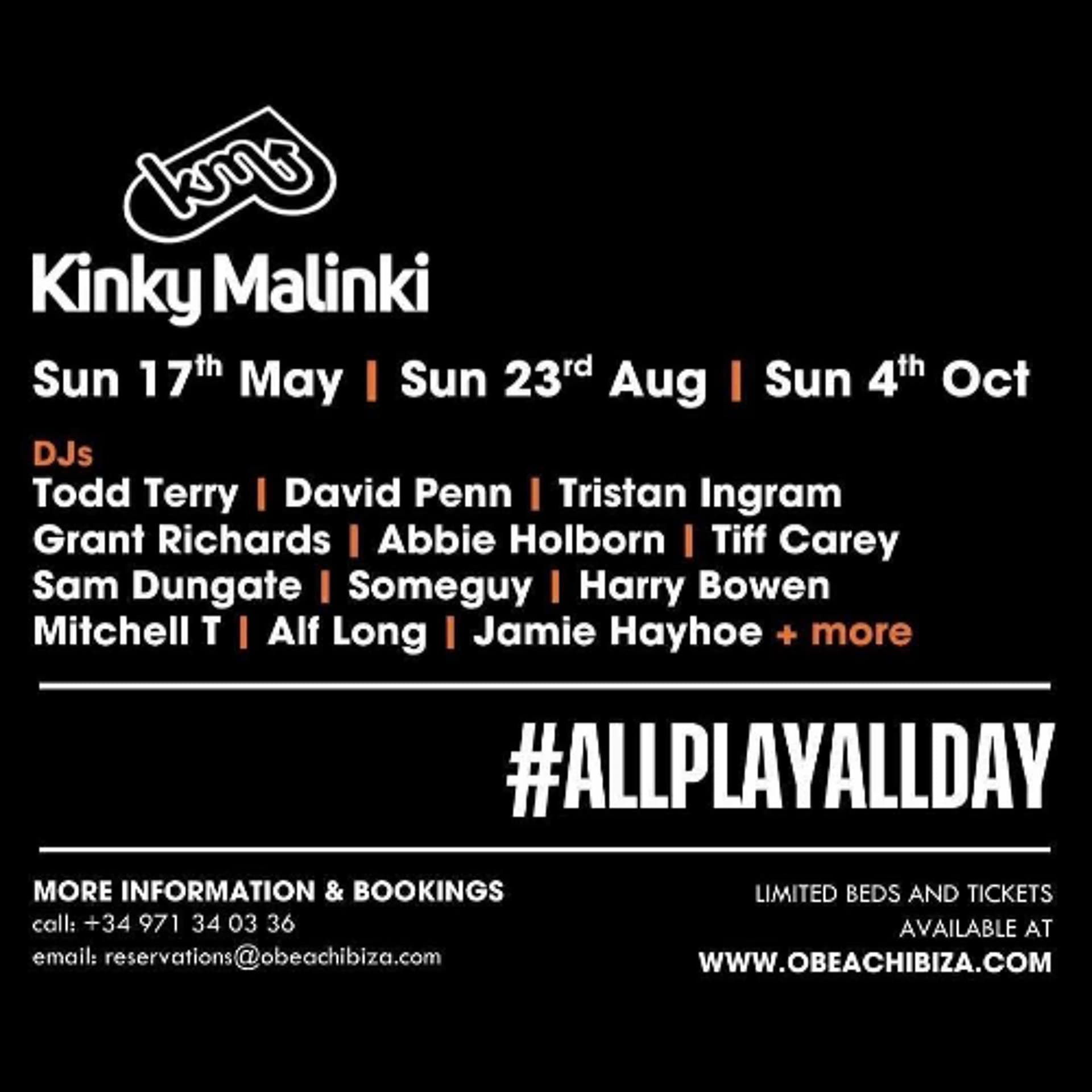 MITCHELL T - KINKY MALINKI IBIZA 2026 - MitchellT cover