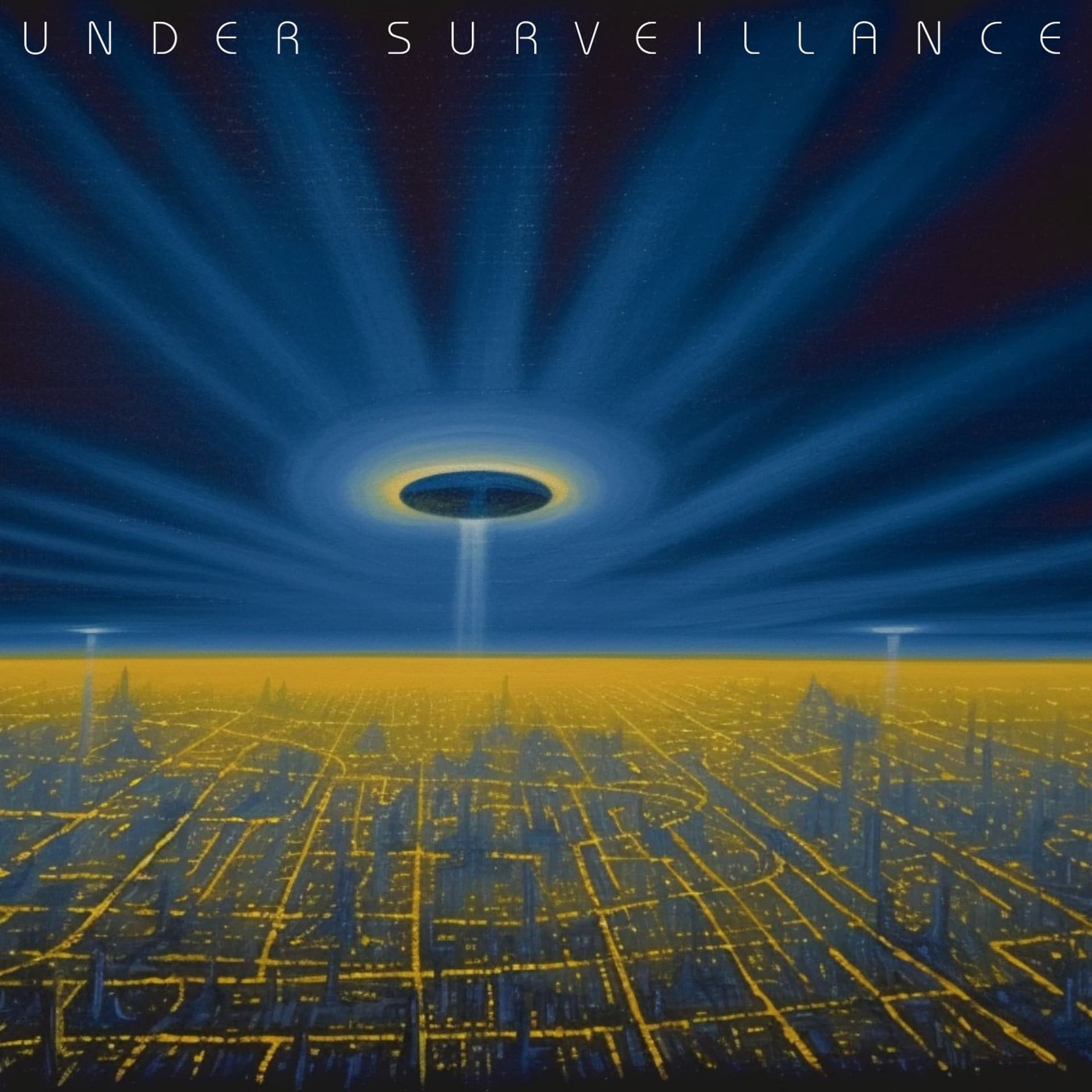 PREMIERE : Miles Ellis - Under Surveillance - Les Yeux Orange cover