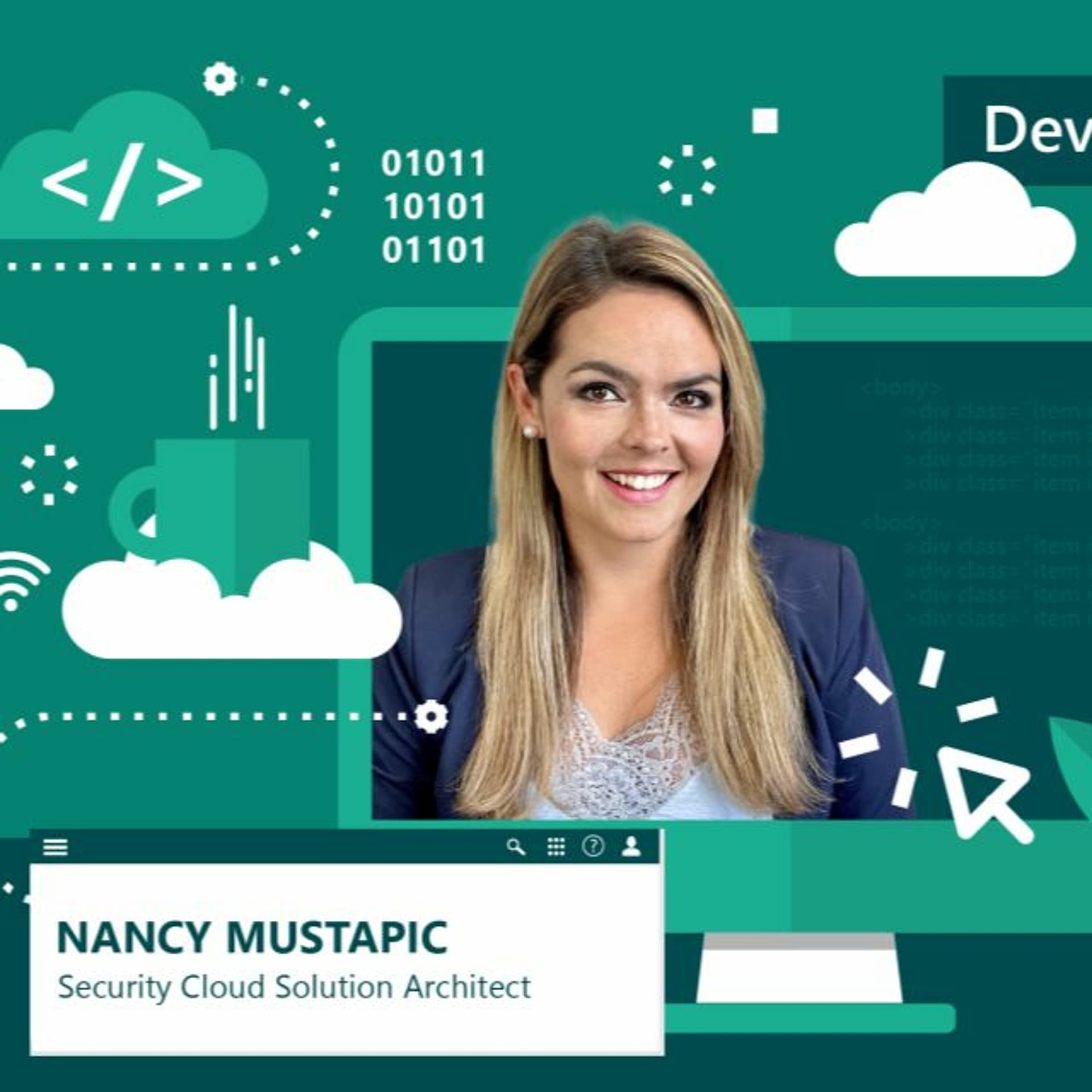 #Vorgelesen: Developer Stories: Nancy Mustapic, Expertin für Hacks und Sicherheitslösungen - Microsoft Deutschland cover