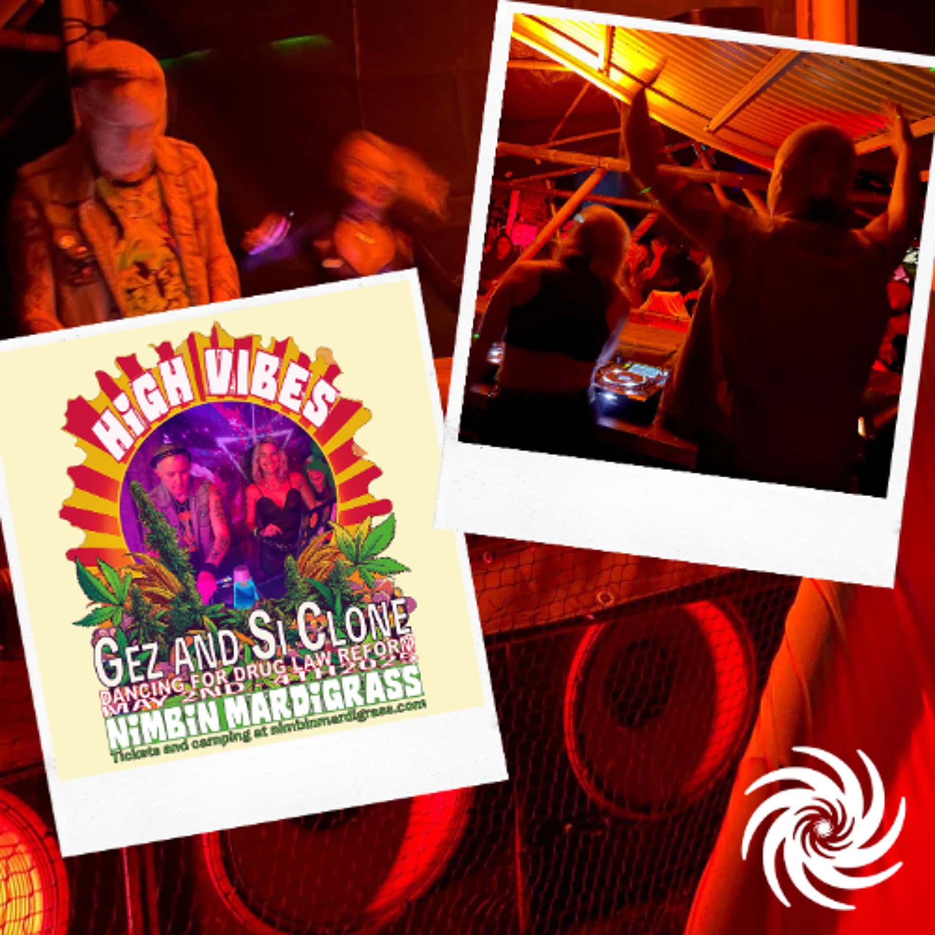 Gez & Si Clone B2B @ Nimbin Mardigrass - High Vibes Stage - Si Clone cover