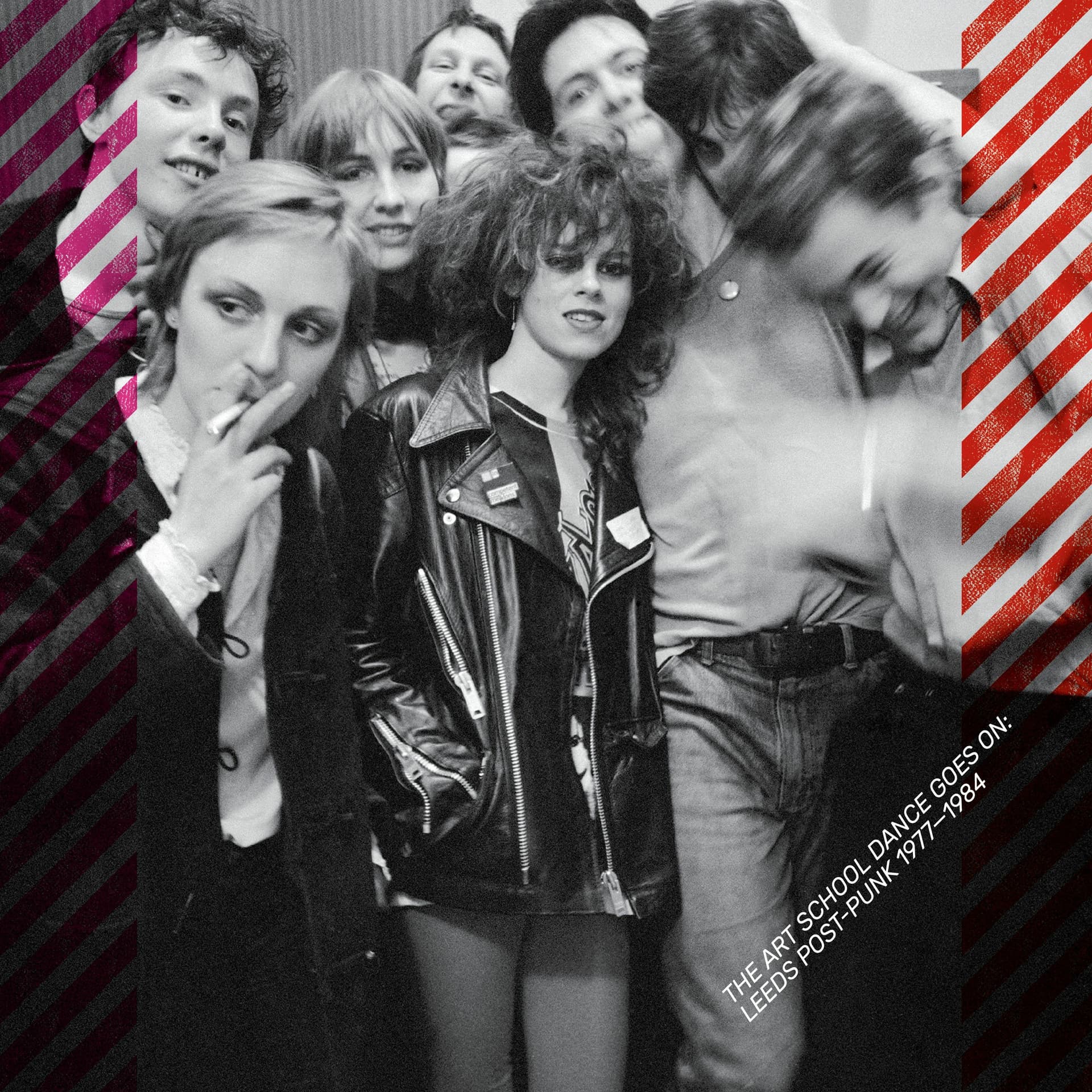 The Art School Dance Goes On : Leeds Post-Punk 1977-84 Mini-Mix Promo - Caroline True Records cover