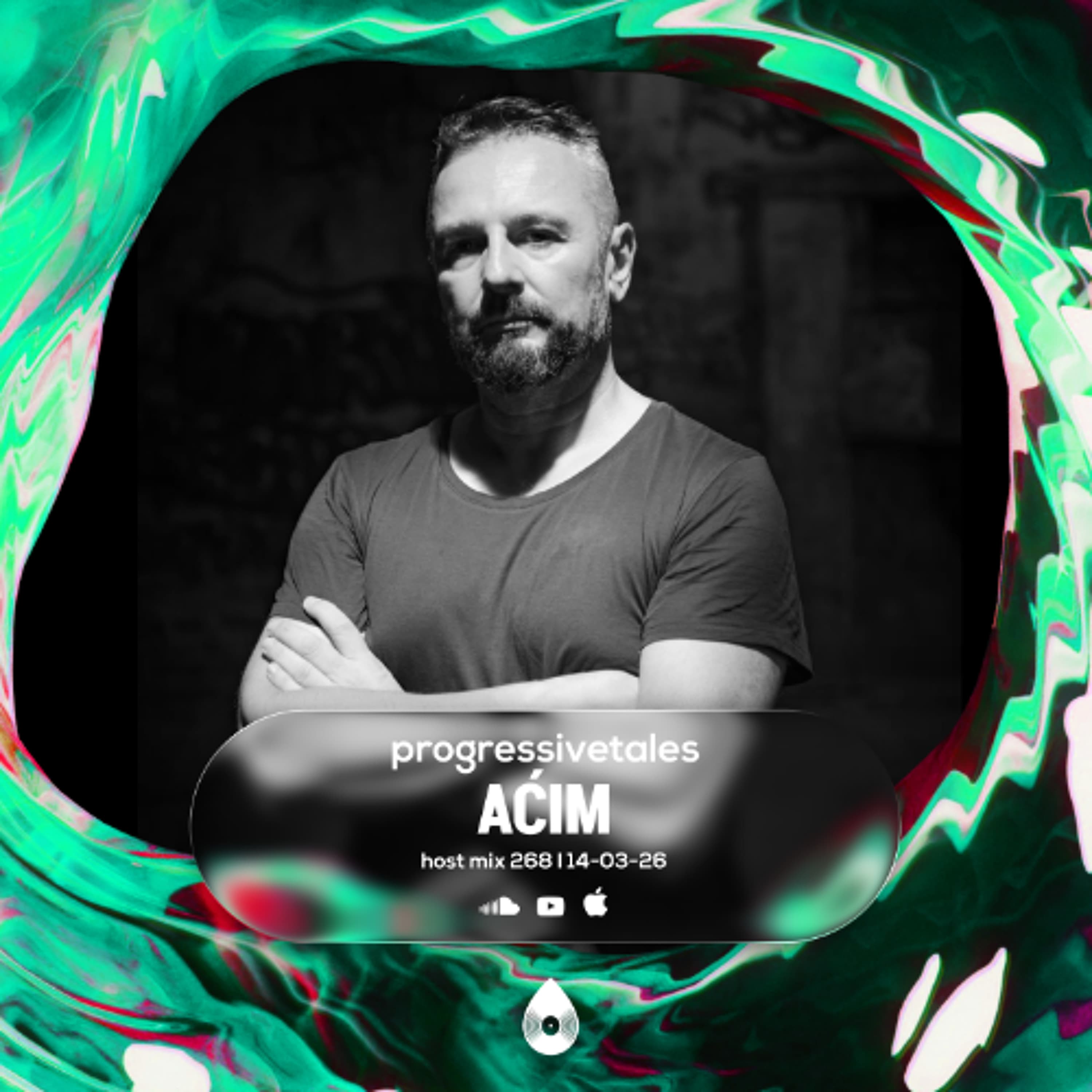 268 Host Mix I Progressive Tales with Aćim - Progresivna SUZA cover