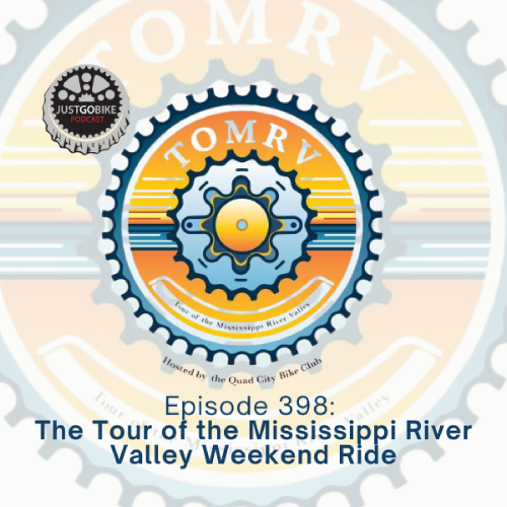 Episode 398: The Tour of the Mississippi River Valley Weekend Ride — JustGoBike cover