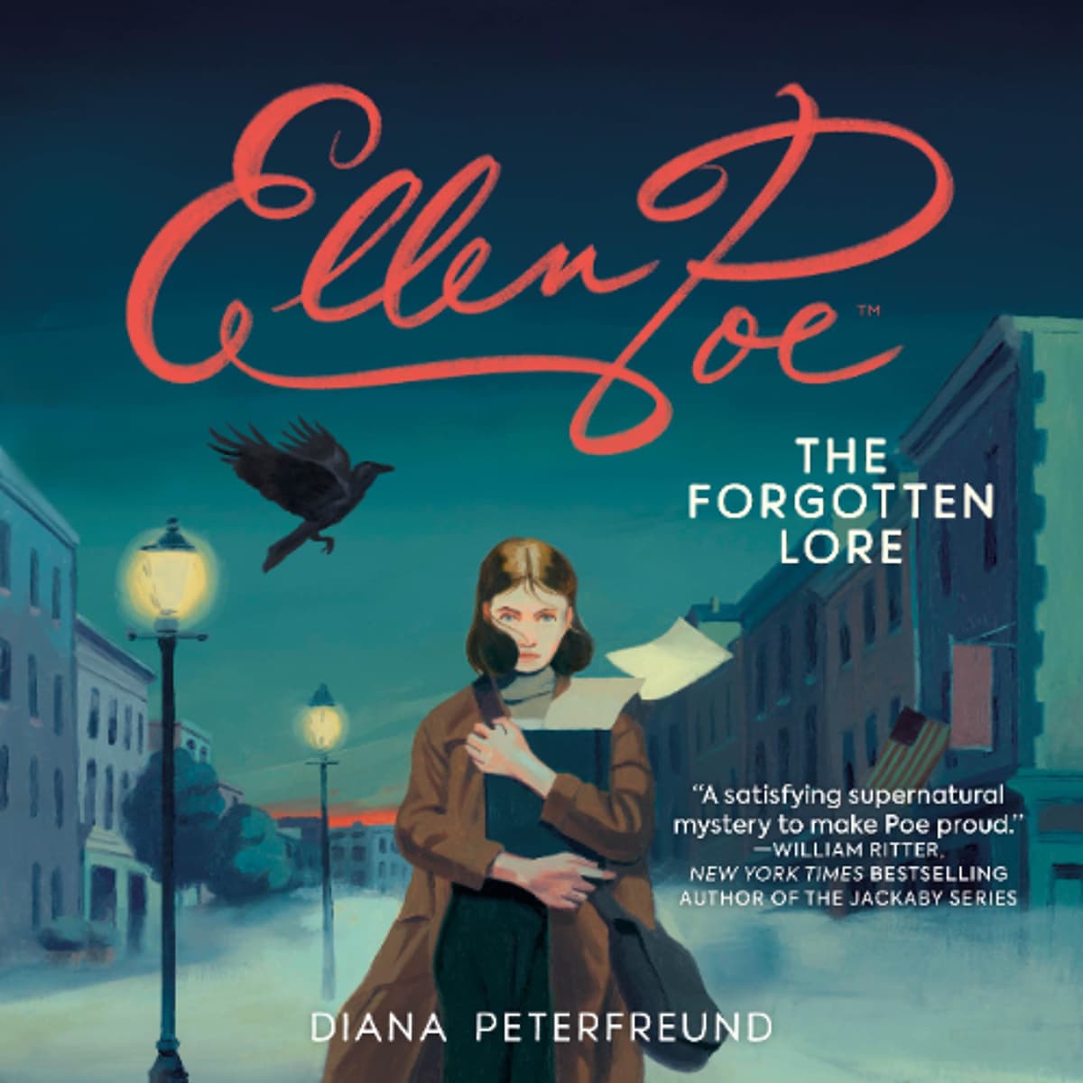 Ellen Poe: The Forgotten Lore by Diana Peterfreund Read by Marli Watson - Book Friends Forever cover