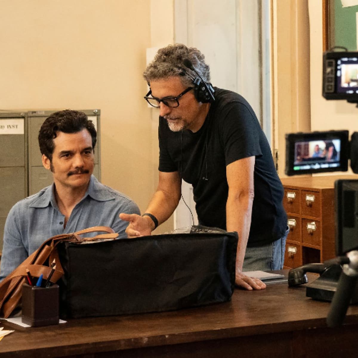 Kleber Mendonça Filho and Walter Salles In Conversation on The Secret Agent - Directors UK Podcast cover