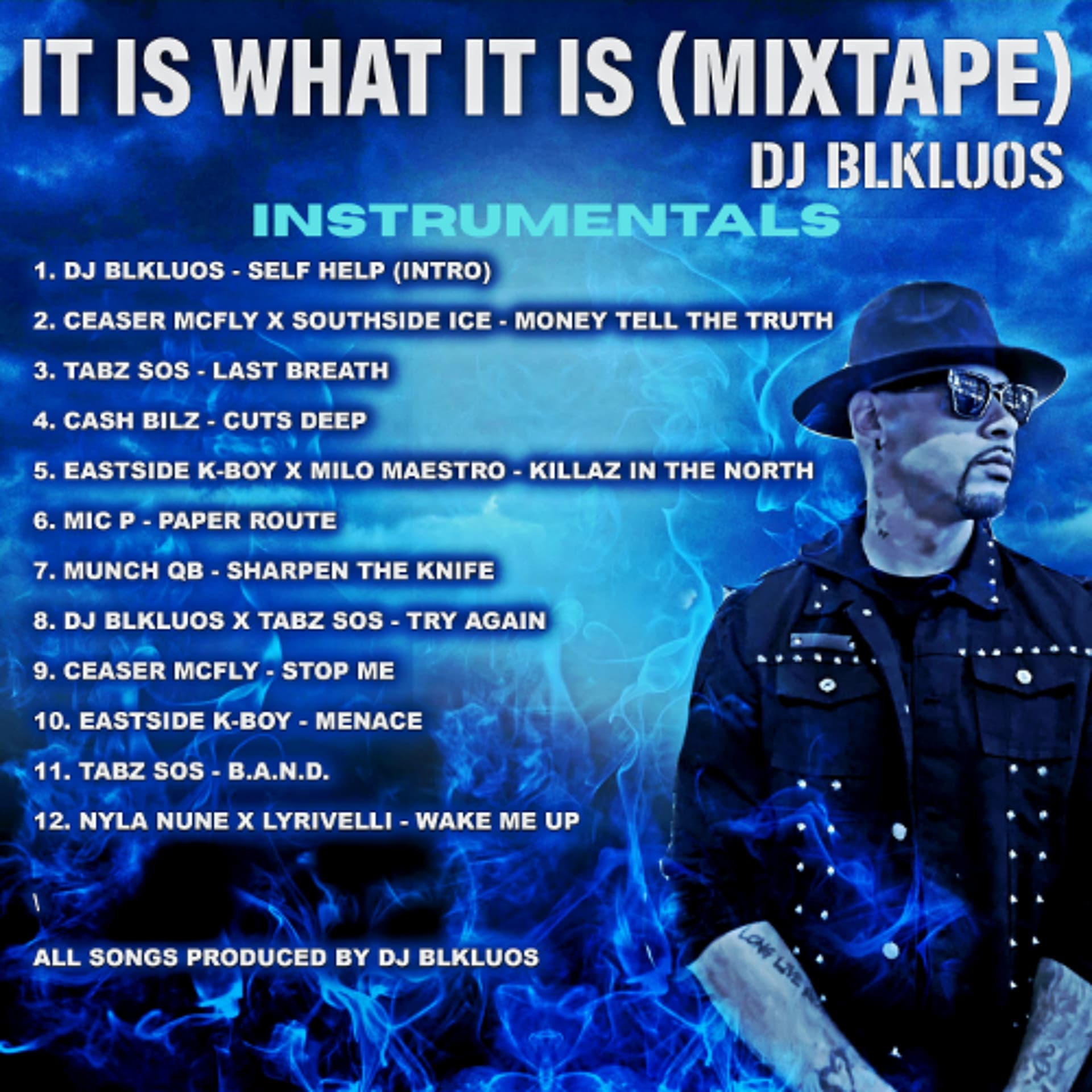 SHARPEN THE KNIFE - PRODUCED BY DJ BLKLUOS - Mixes By @DJBLKLUOS cover