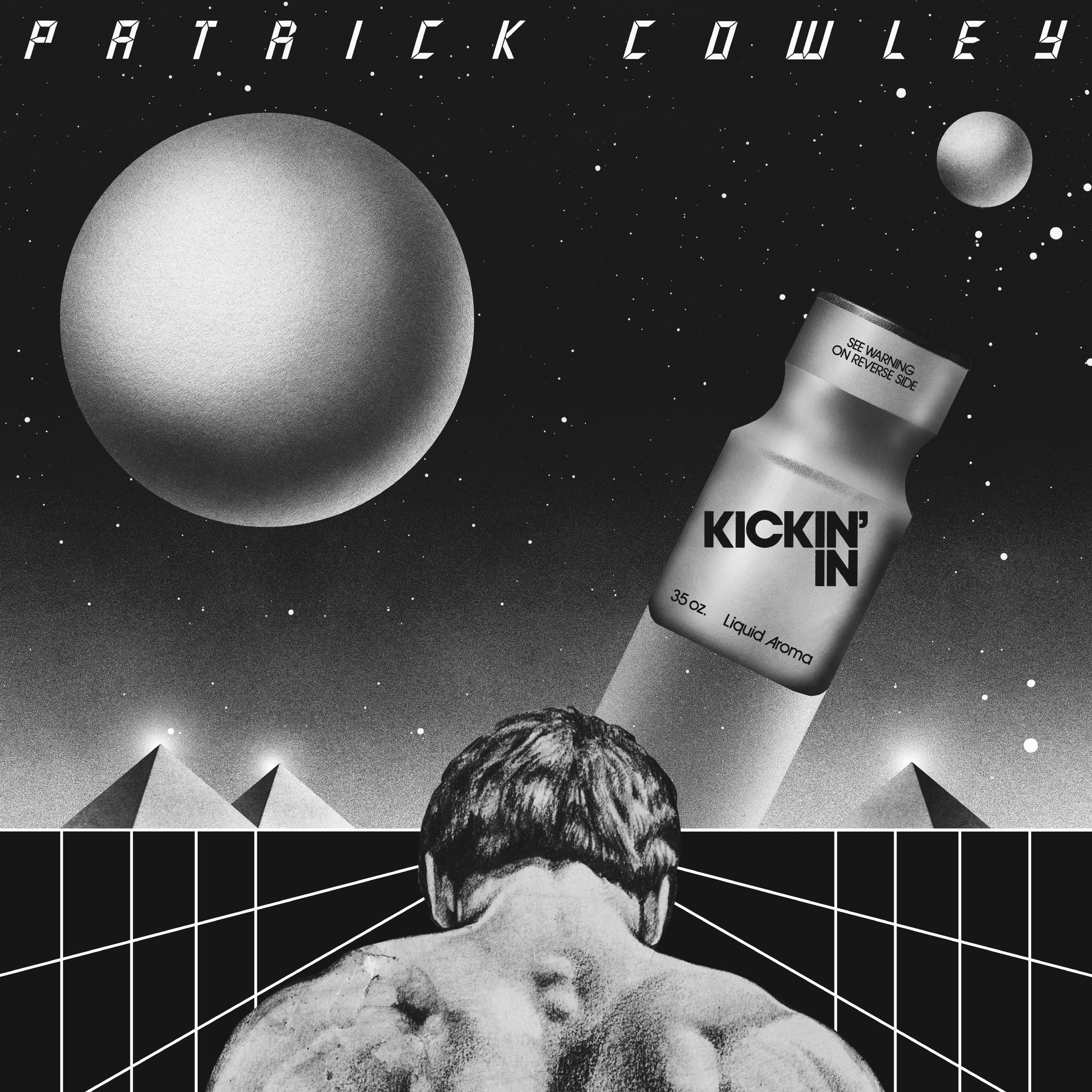 Patrick Cowley - Kickin' In CLIPS - darkentriesrecords cover