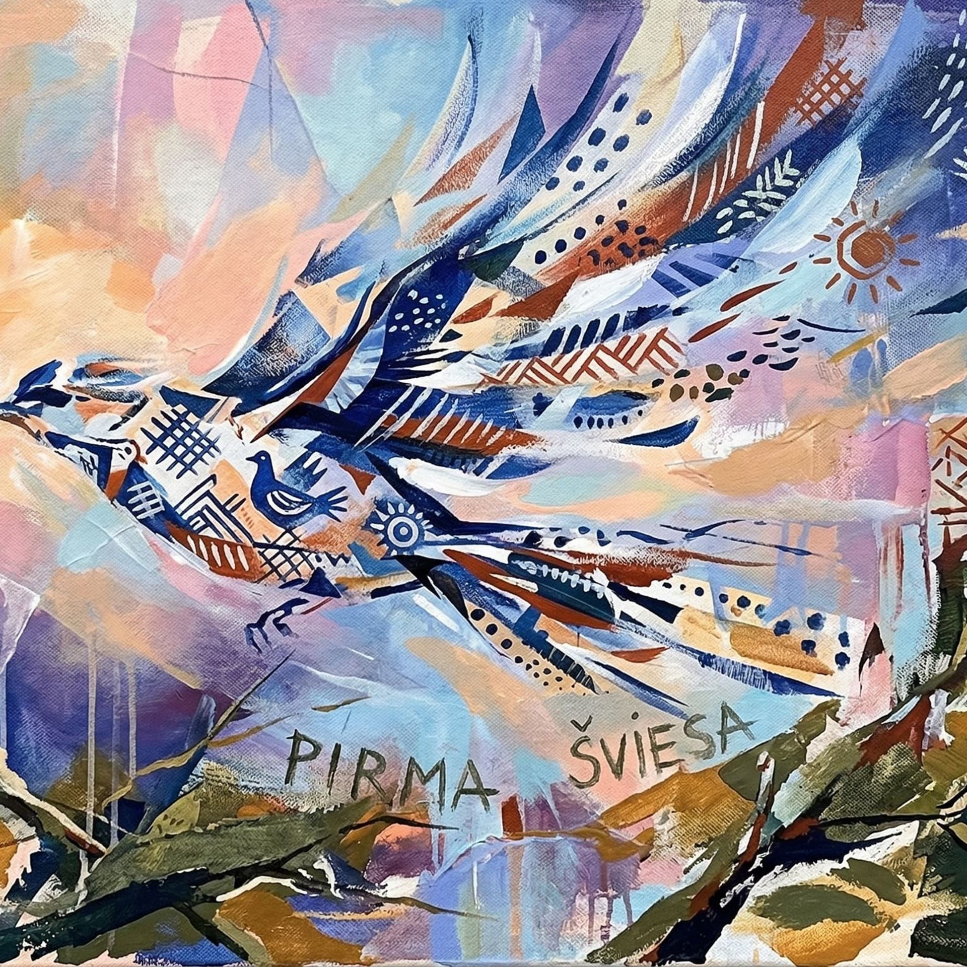 Pirma Sviesa (naviarhaiku 637) — TheOxfordAmbientCollective cover