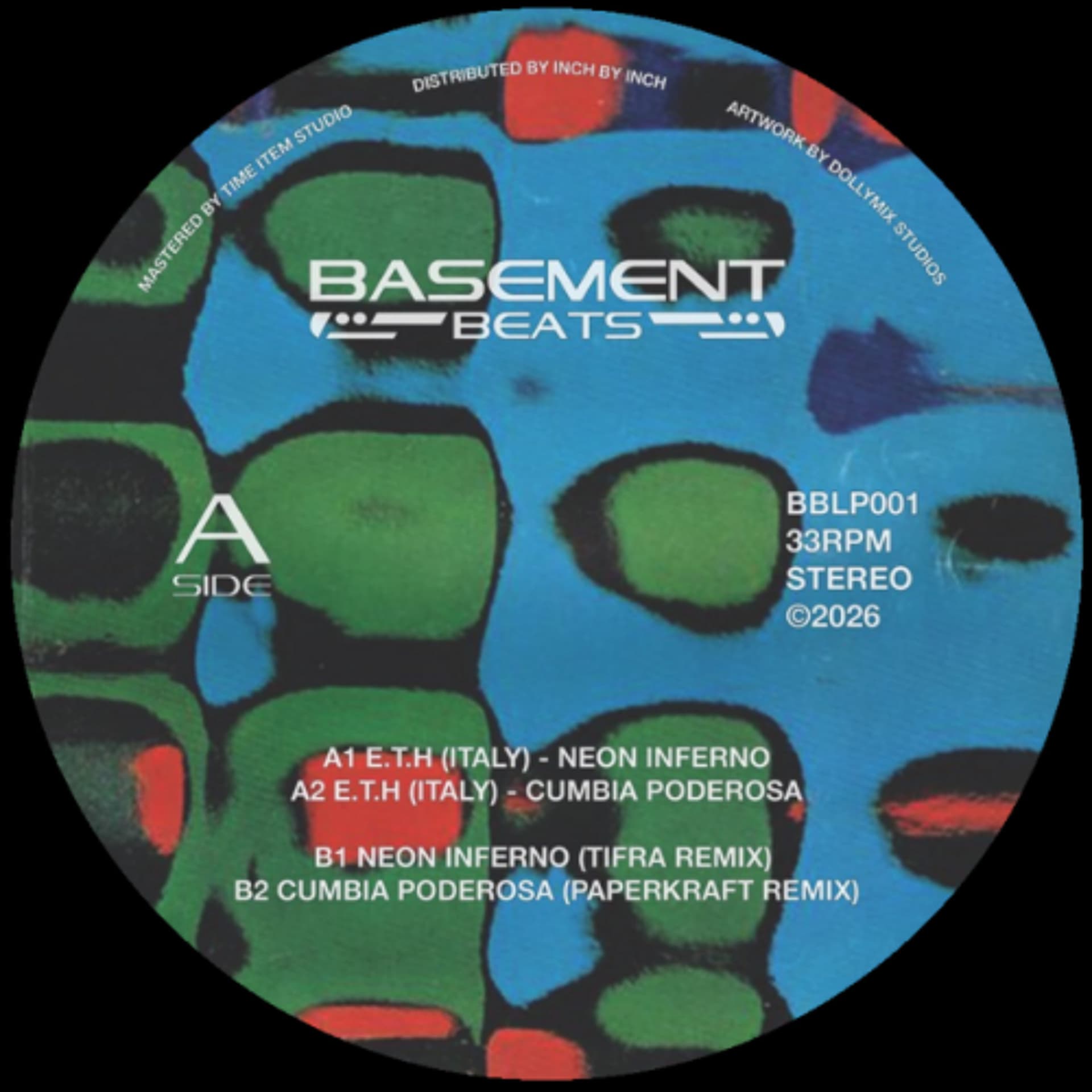 PREMIERE : E.T.H (Italy) - Neon Inferno - Les Yeux Orange cover