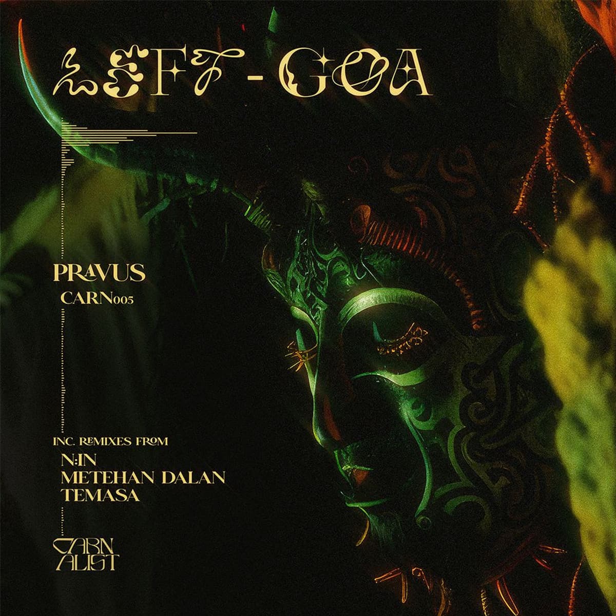 Premiere: Pravus - Lost In Drumland [CARN005] - HATE Podcasts cover