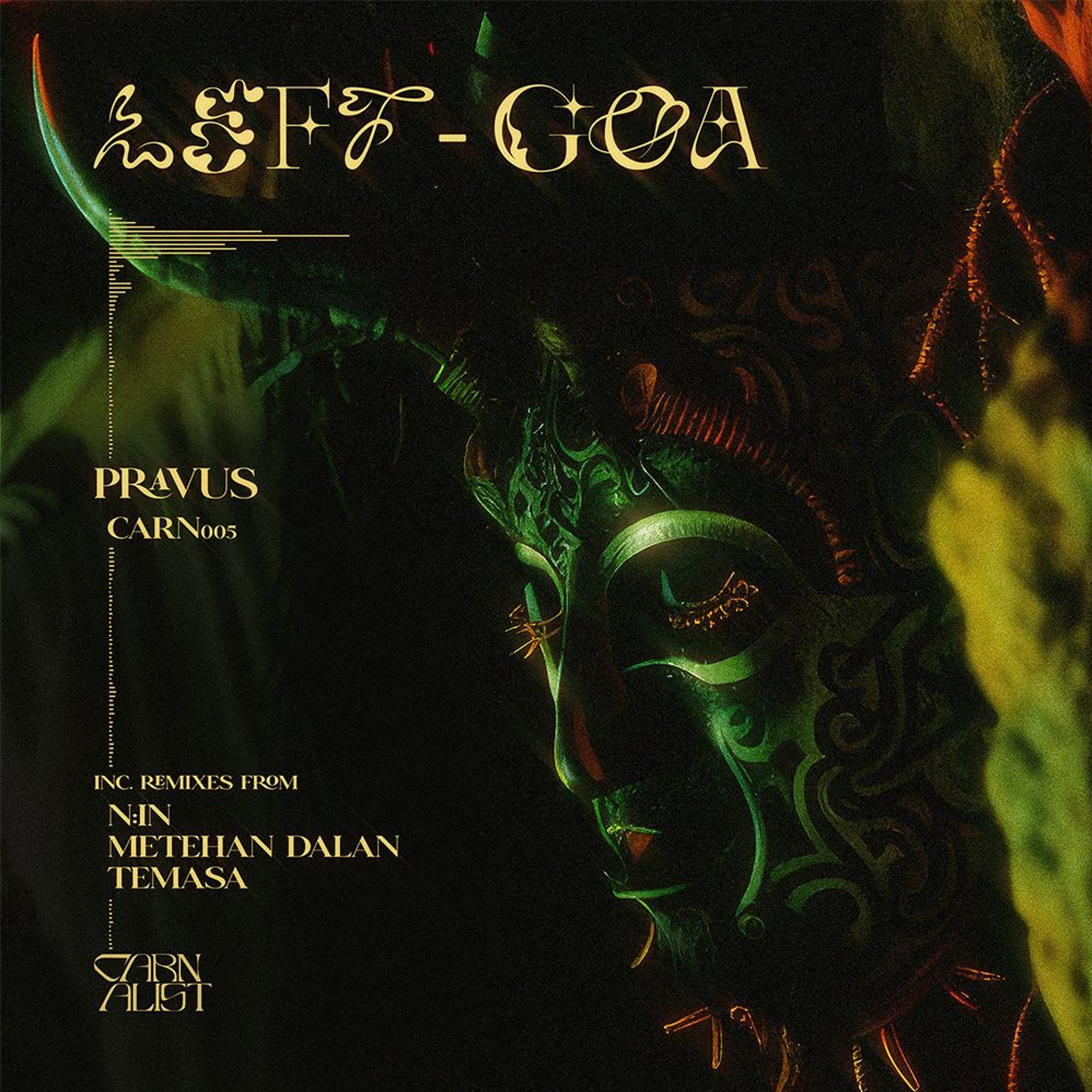 Premiere: Pravus - Lost In Drumland [CARN005] - HATE Podcasts cover