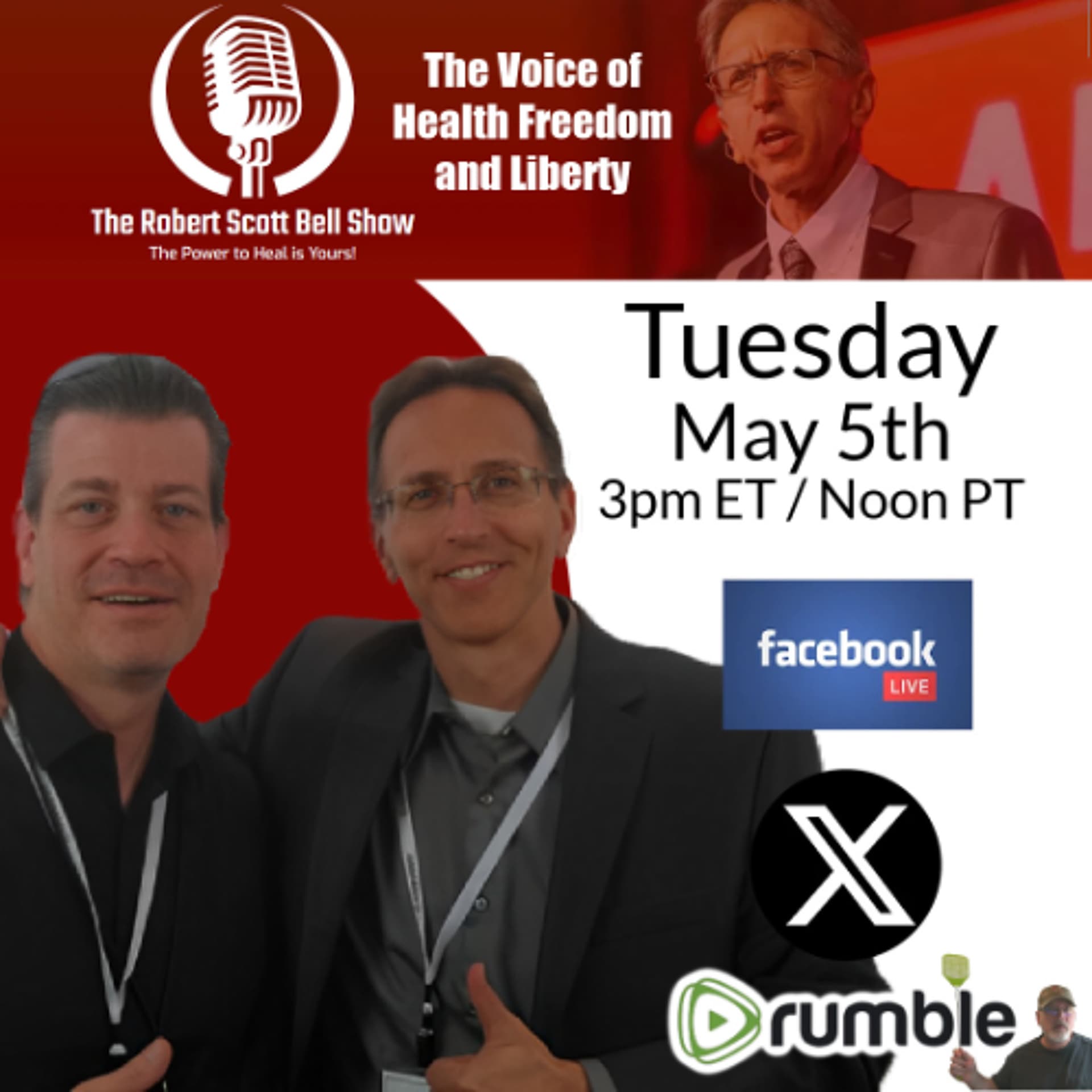 Moderna mRNA Lyme Vax, Profound Autism Definition, ACIP Backlash on Shared Decisions, GOP Embraces Psychedelics - The RSB Show 5-5-26 — The Robert Scott Bell Show cover