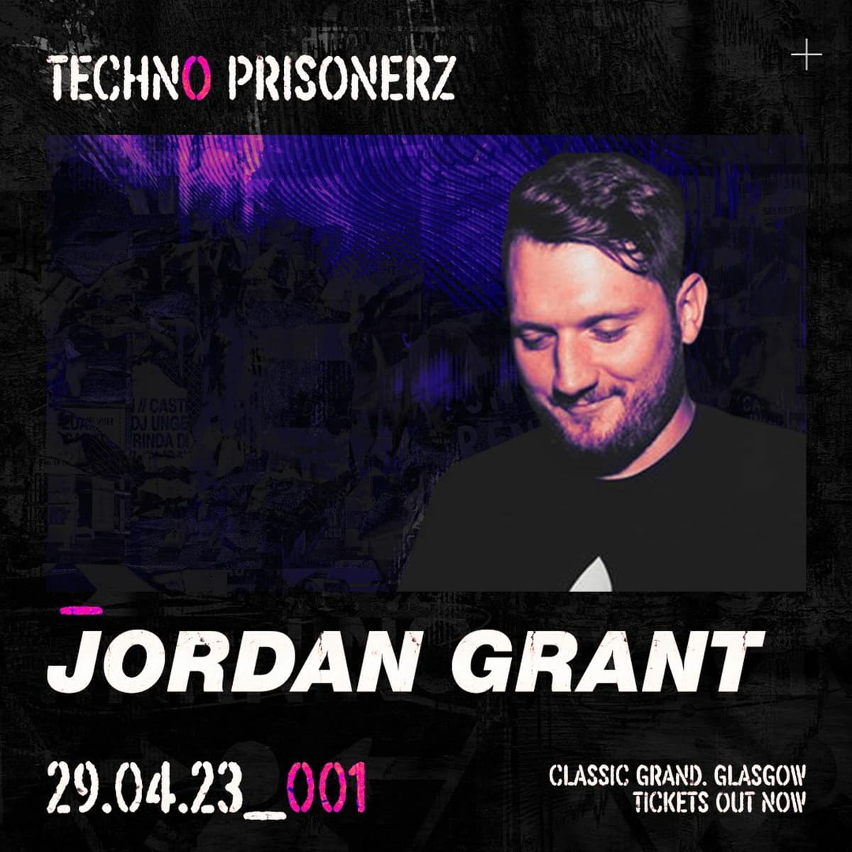Jordan Grant Live @ Techno Prisonerz 001 (KIMMIC) - J G presents Loaded cover