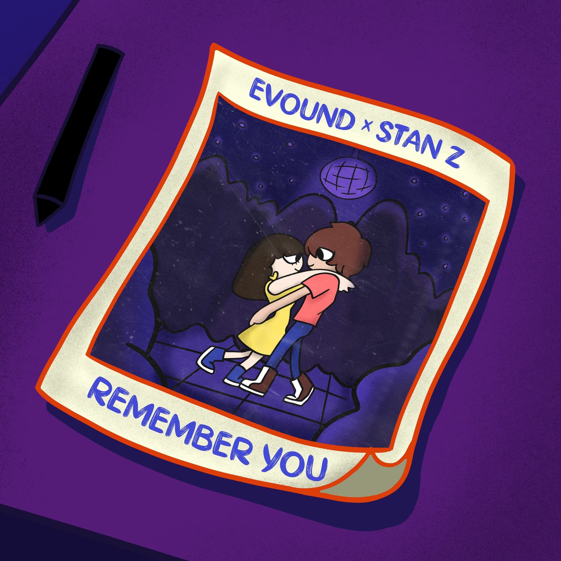 Evound X Stan Z - Remember You - La Clinica Records cover