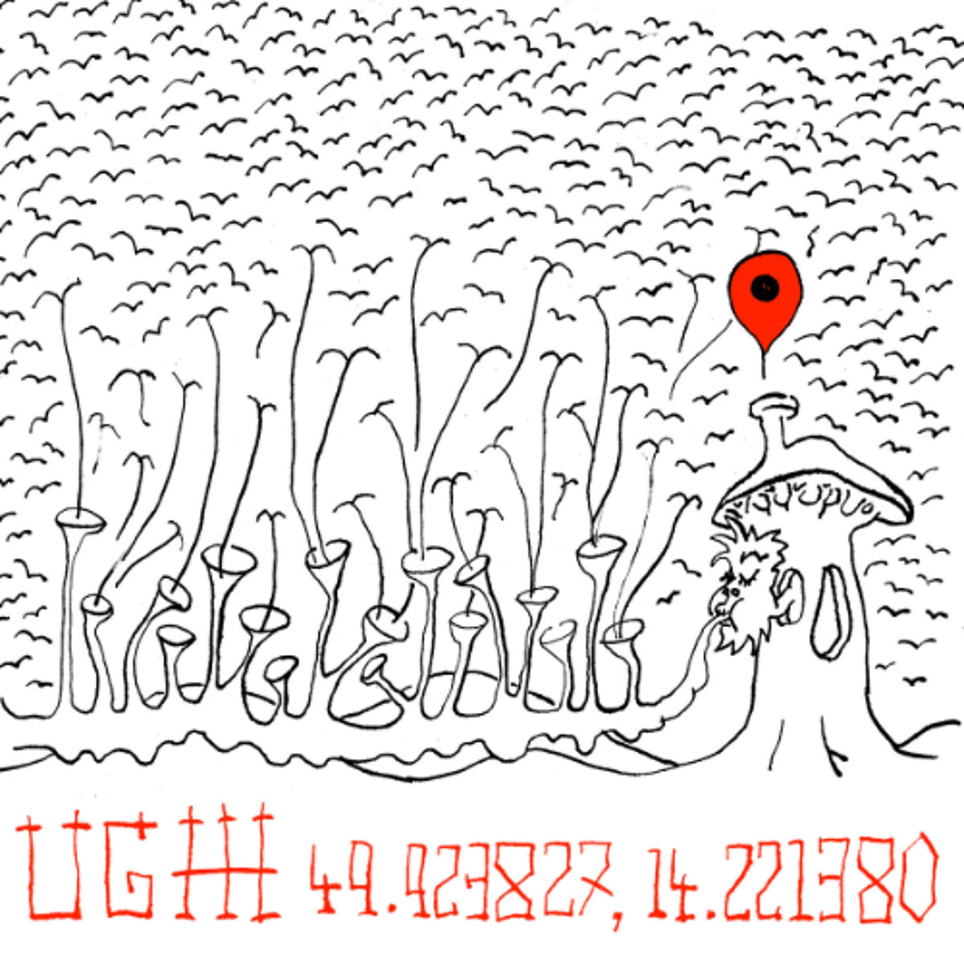 PREMIERE : UGHH - Za moře (Mike.H Remix) - Les Yeux Orange cover