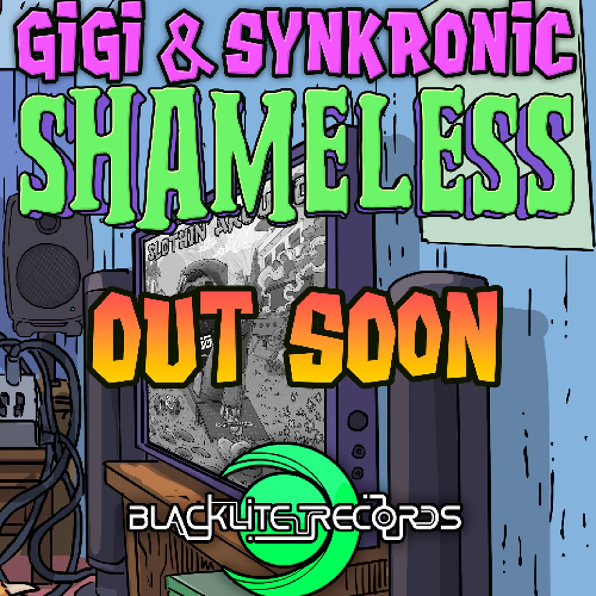 Gigi, Synkronic - Shameless (Original Mix) [COMING SOON] - BlackLite Records cover
