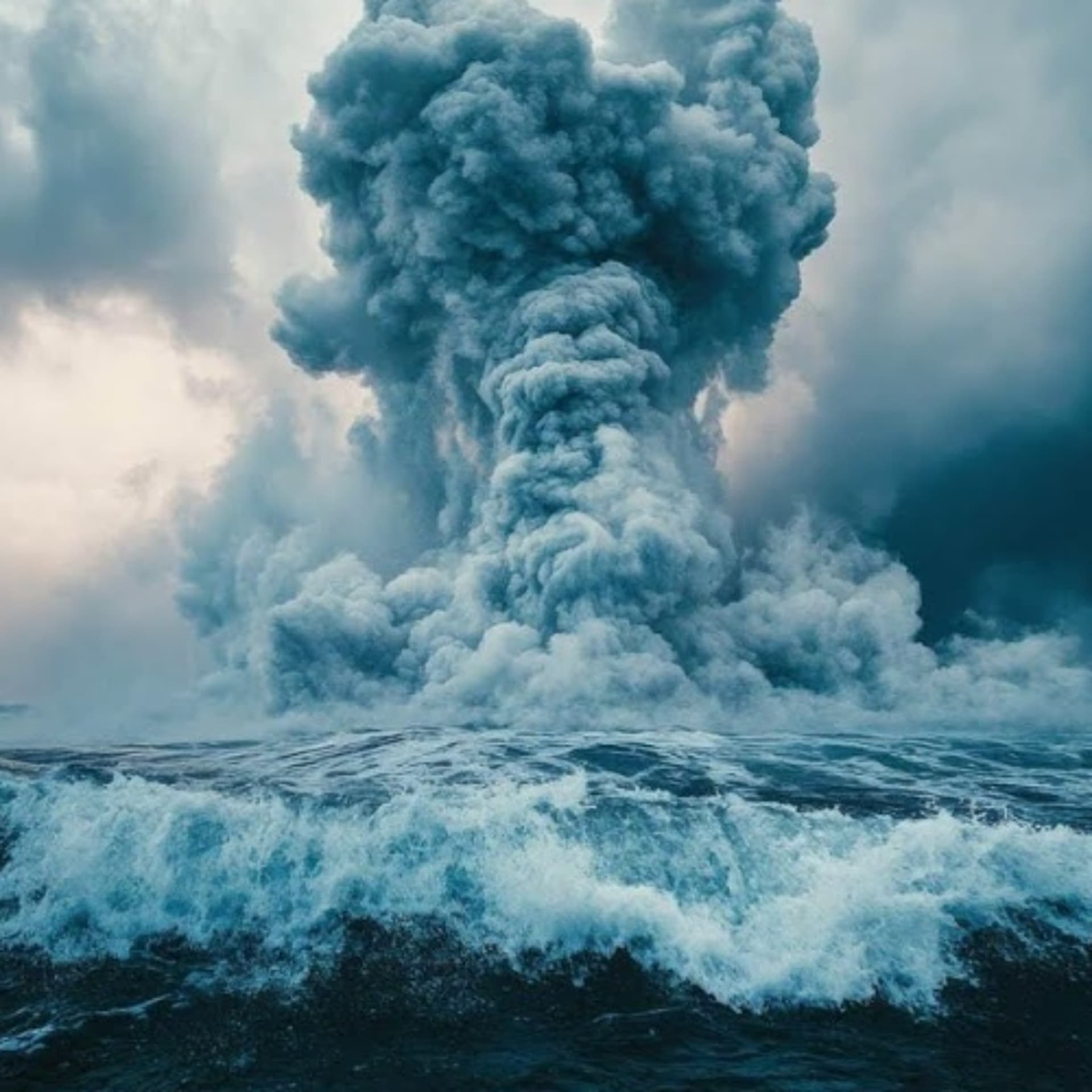 UNDERWATER VOLCANO CASCADIA — The Master's Voice Prophecy Blog cover