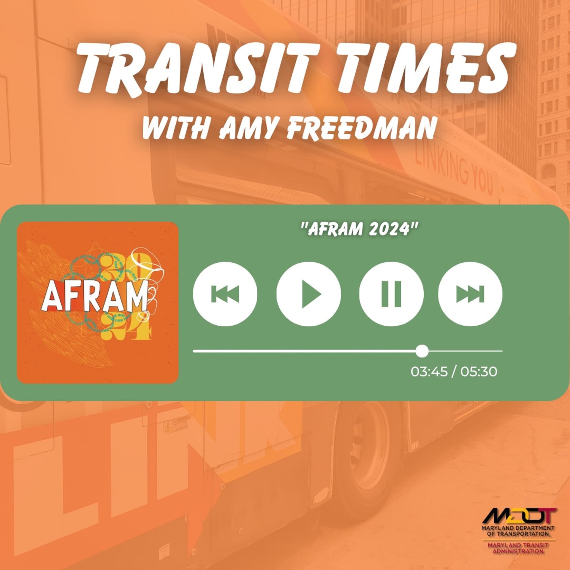 Transit Times (AFRAM 2024) — Maryland Transit Times cover