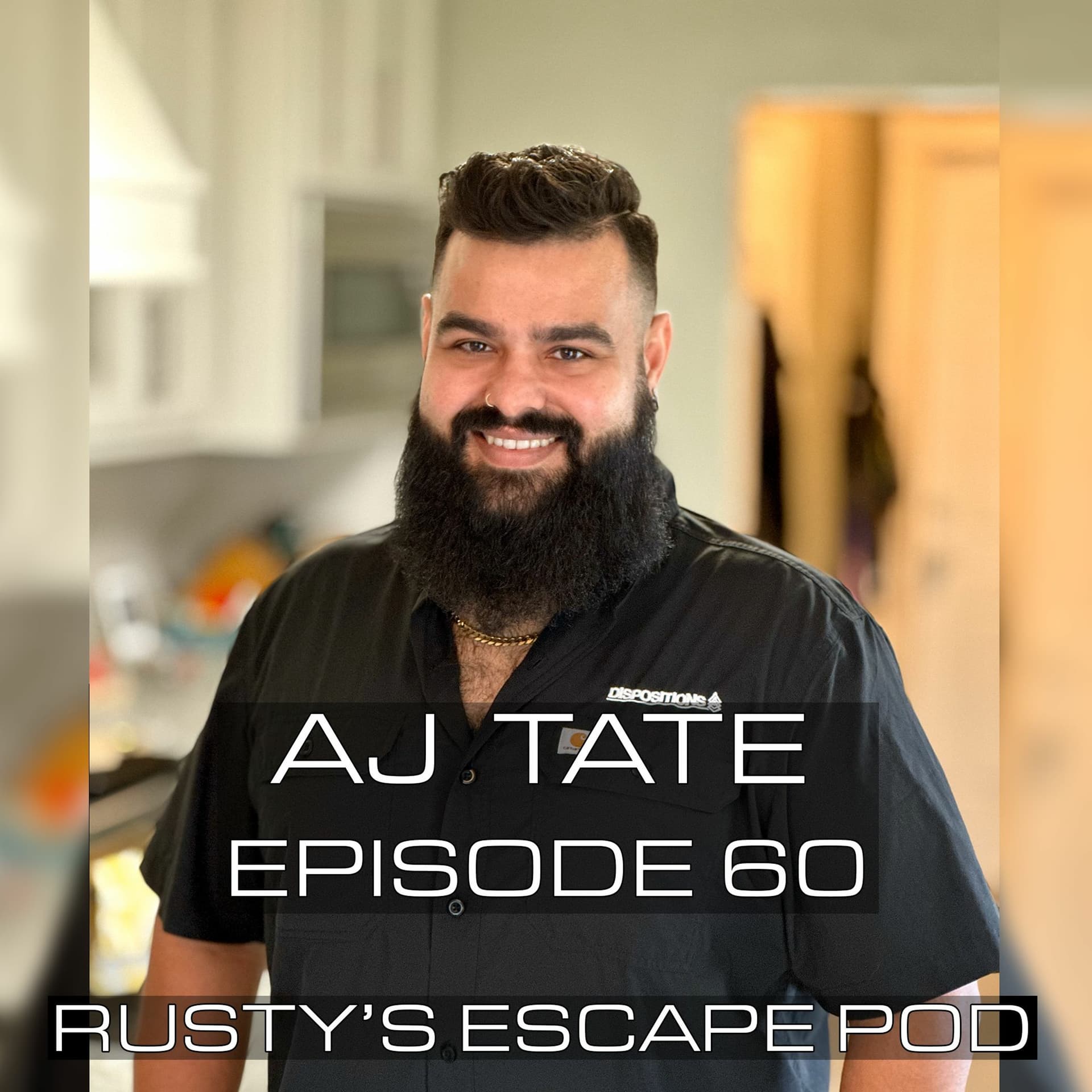 REP - Episode 60 - AJ Tate - Rusty's Escape Pod cover
