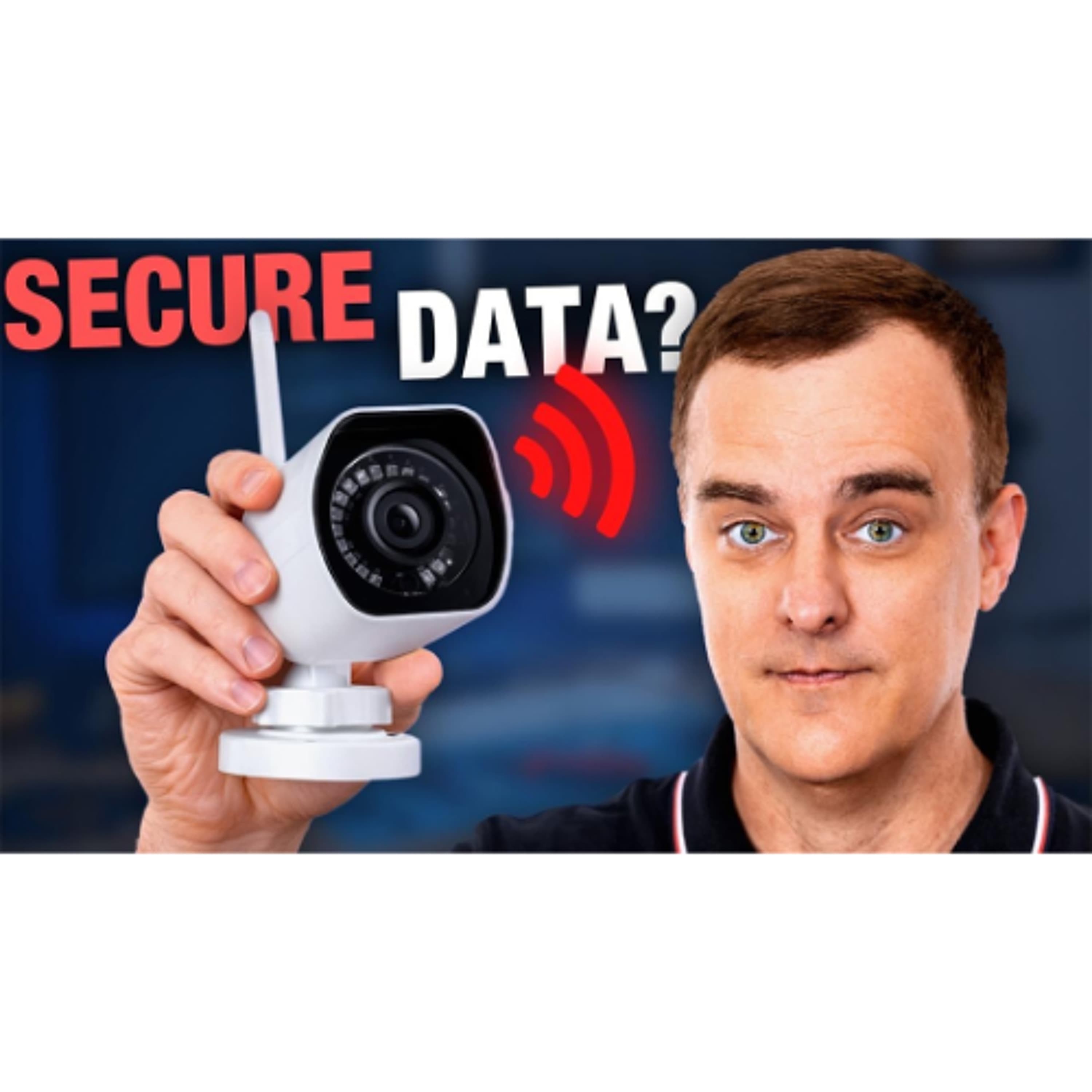 #554: WHY Your Cheap Chinese IoT Camera Is A Network NIGHTMARE - David Bombal cover