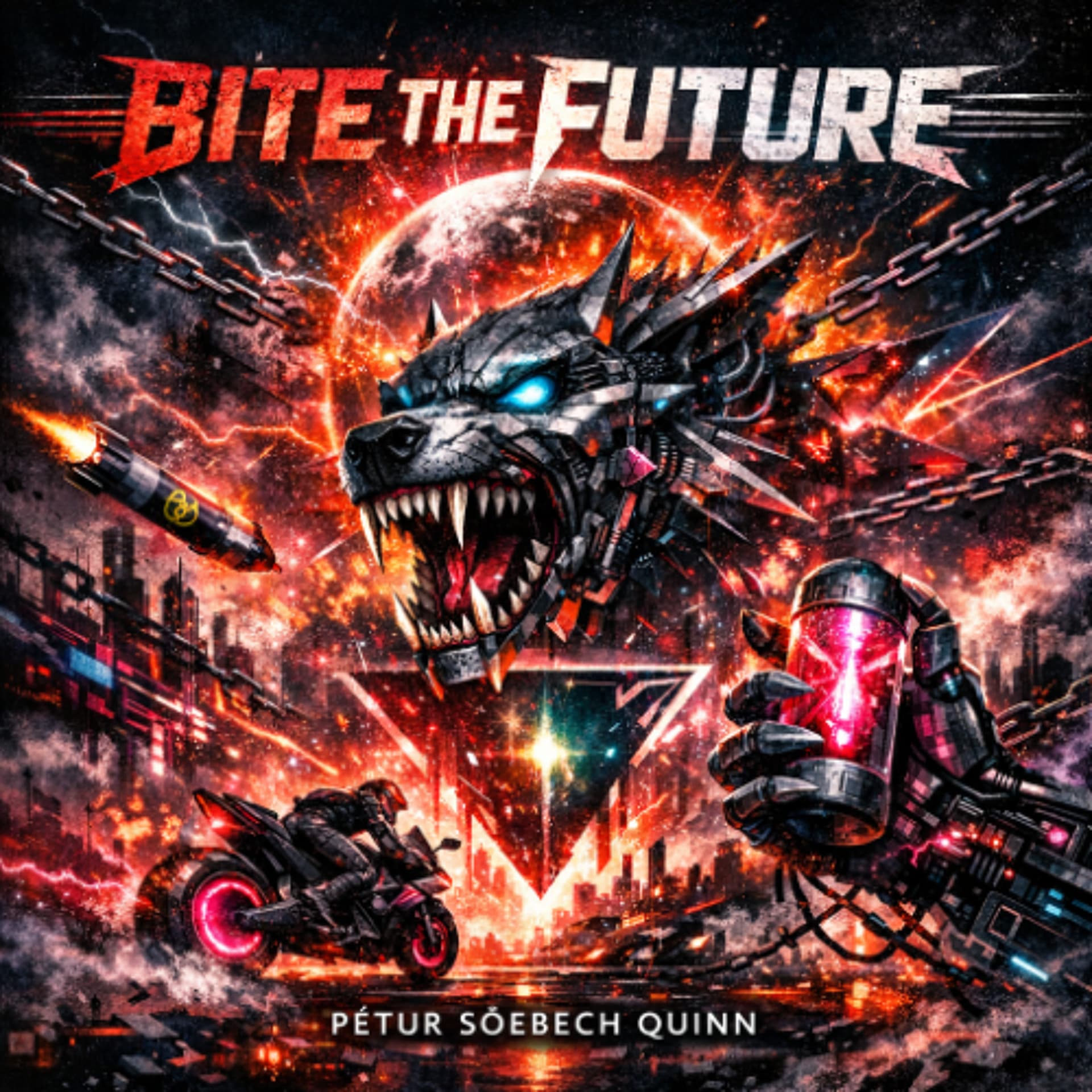 Bite the Future - Pétur Söebech Quinn cover