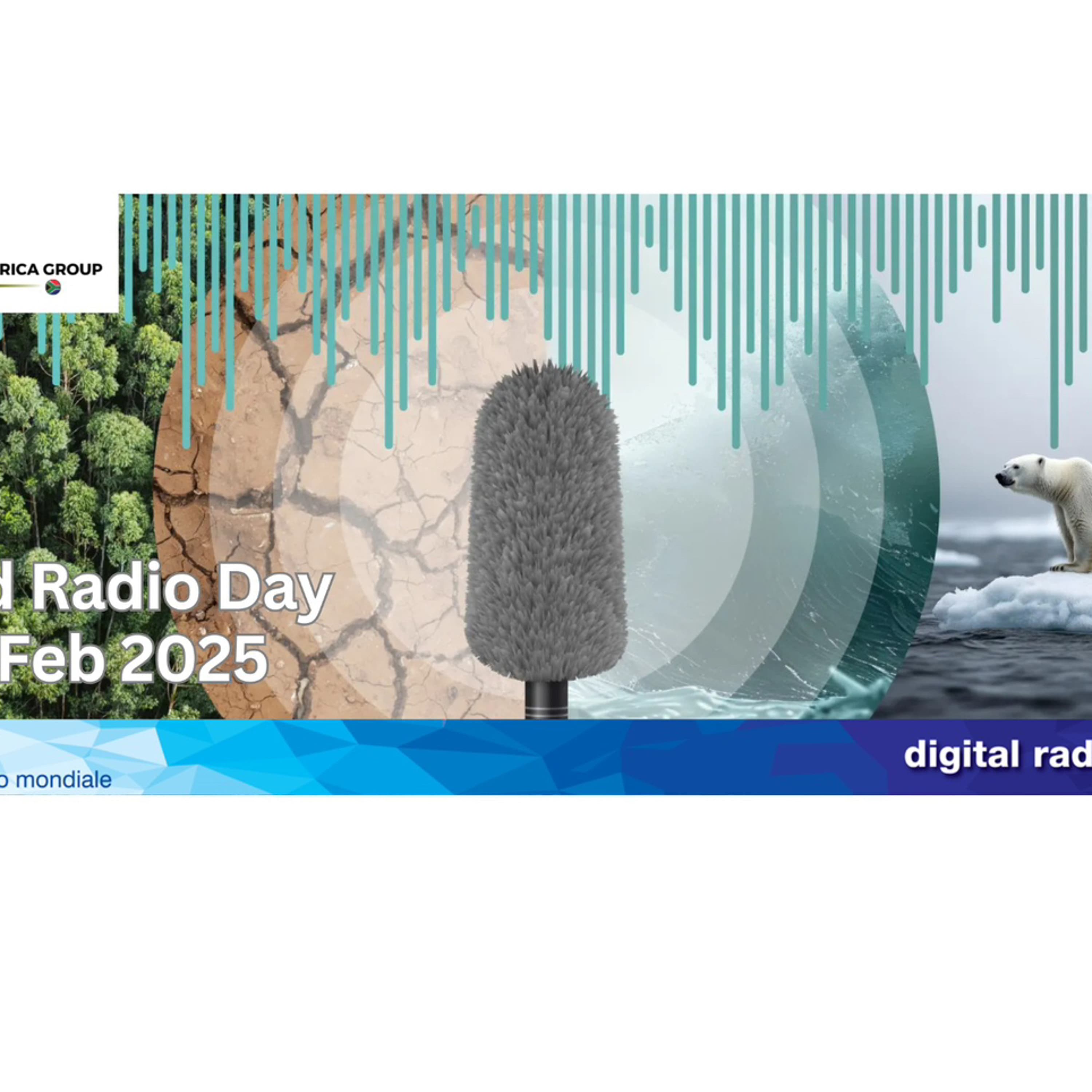 DIGITAL RADIO MANDIALE - WORLD RADIO DAY - UbuntuRadioZA cover