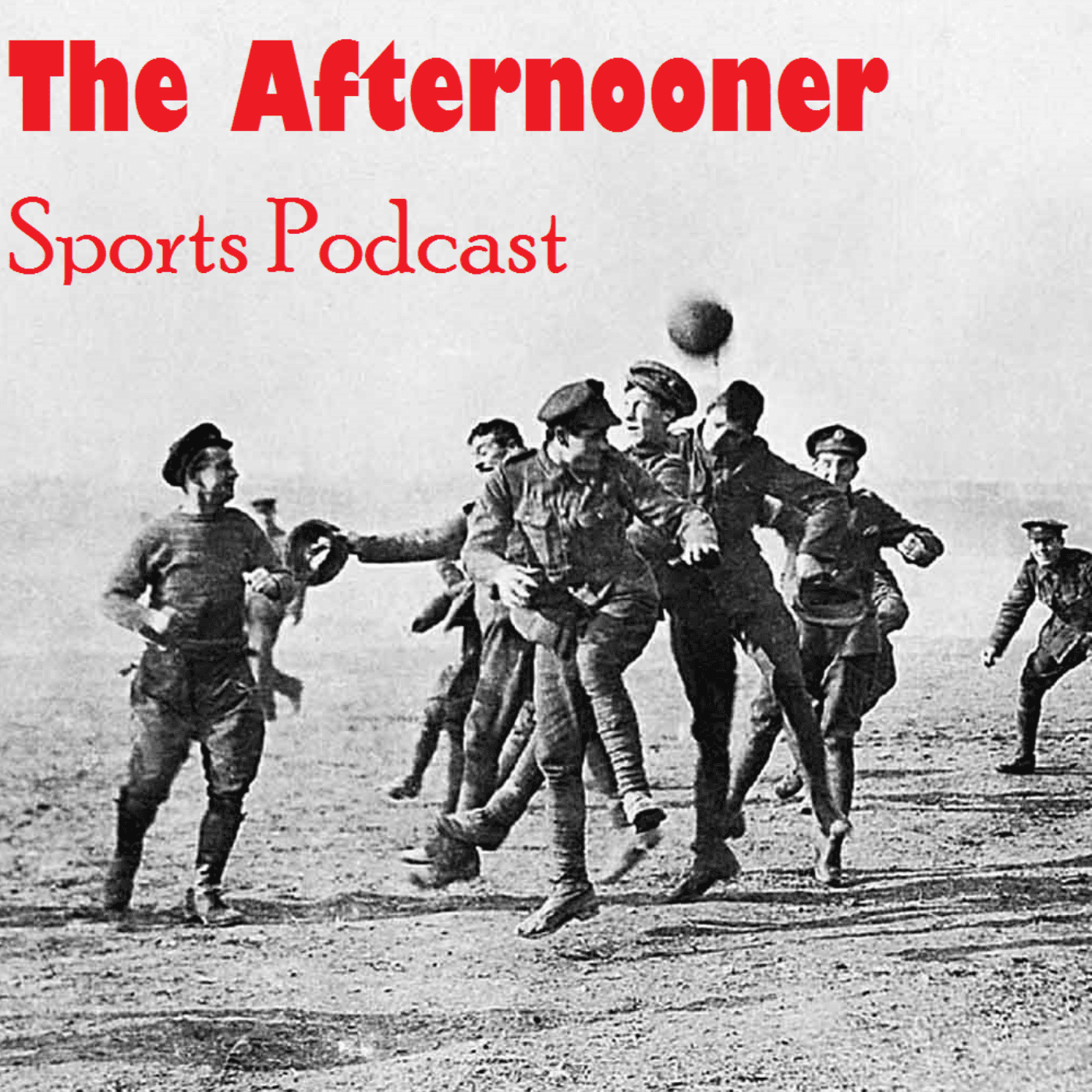 The Afternooner sports podcast cover