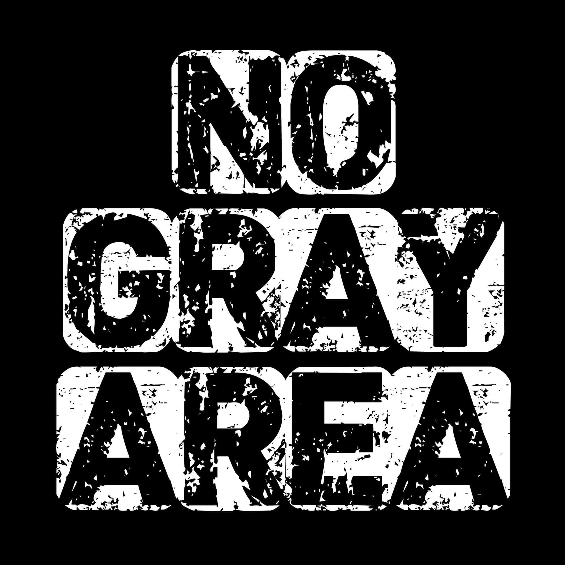 No Gray Area cover
