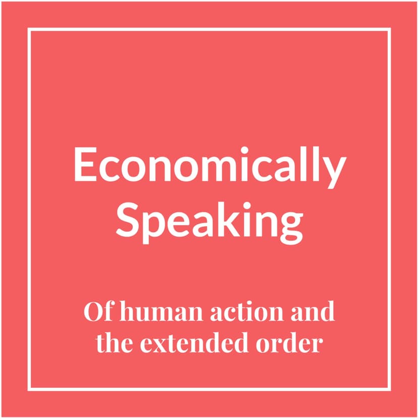 Economically Speaking with Atanu Dey cover