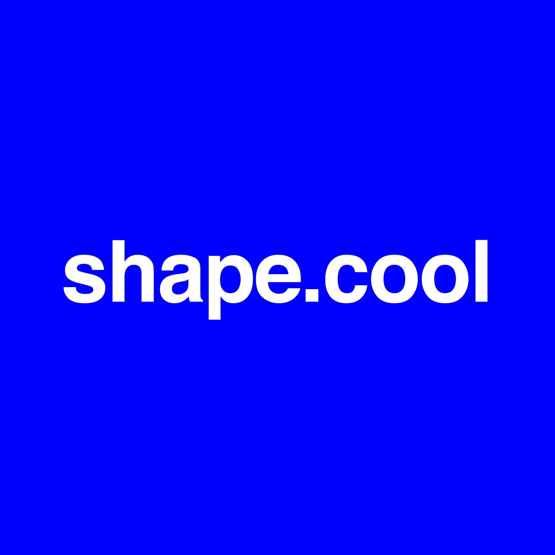 Shape.Cool Podcast cover