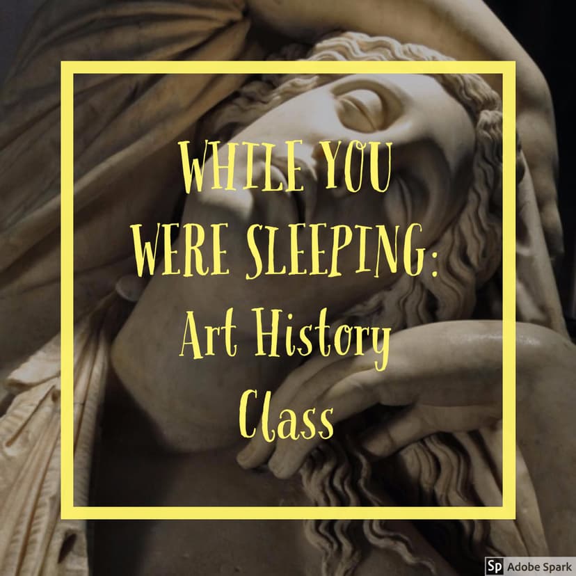 While You Were Sleeping: Art History Class cover