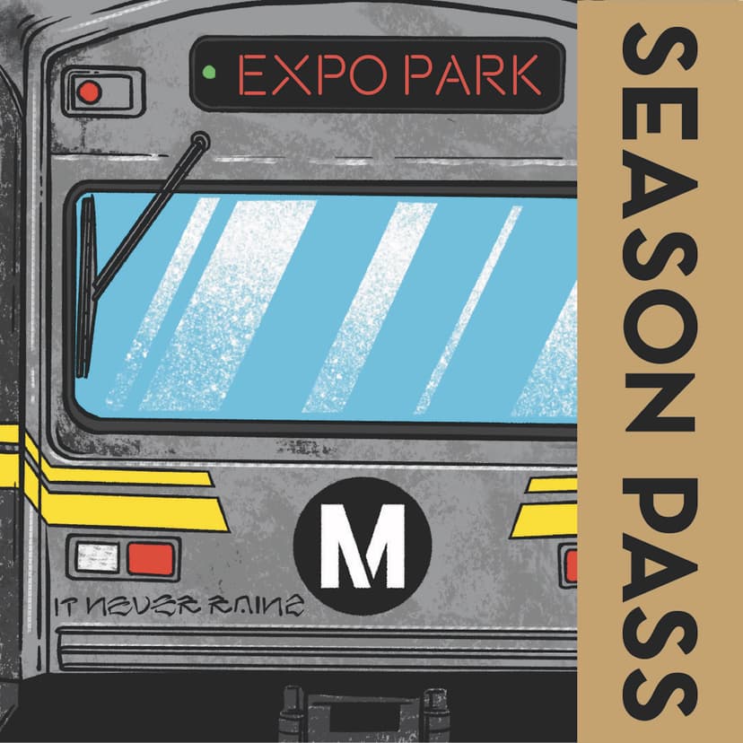LAFC Season Pass Podcast | It Never Rains LA cover
