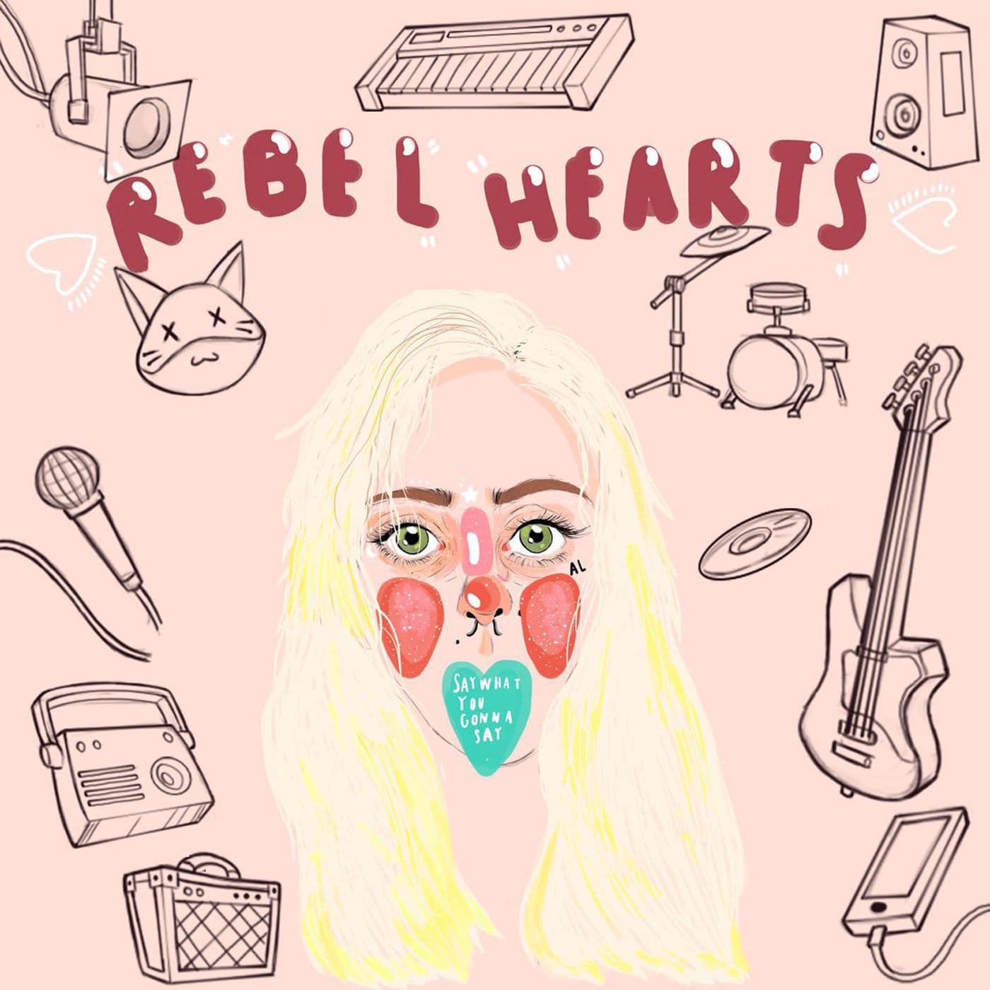 Rebel Hearts Podcast cover