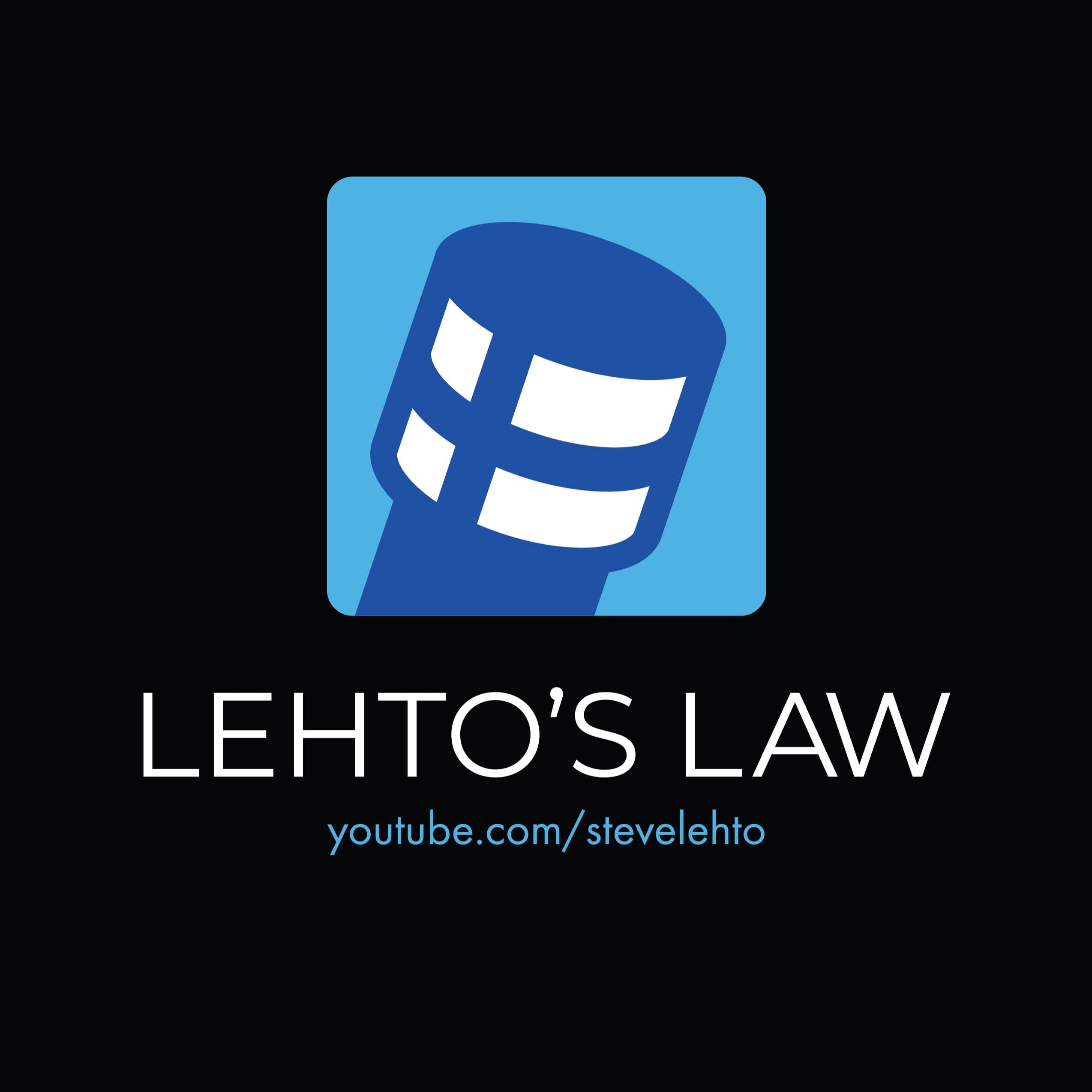 Lehto's Law cover