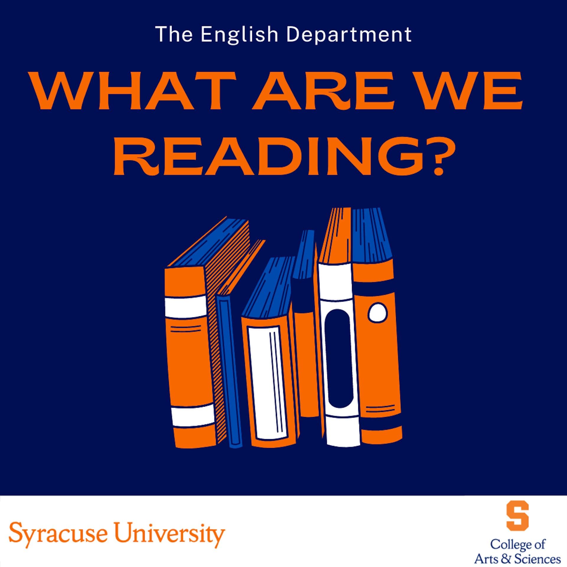 SU English Presents: What Are We Reading? cover