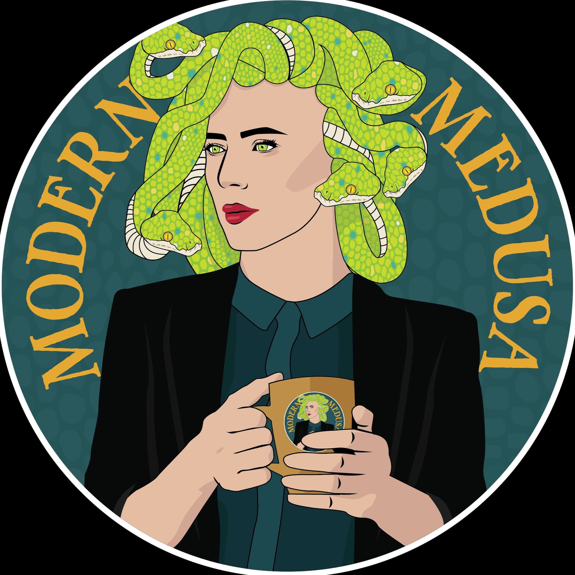 Modern Medusa Reptile Podcast - Where we talk everything cold-blooded (Snake Podcast) cover
