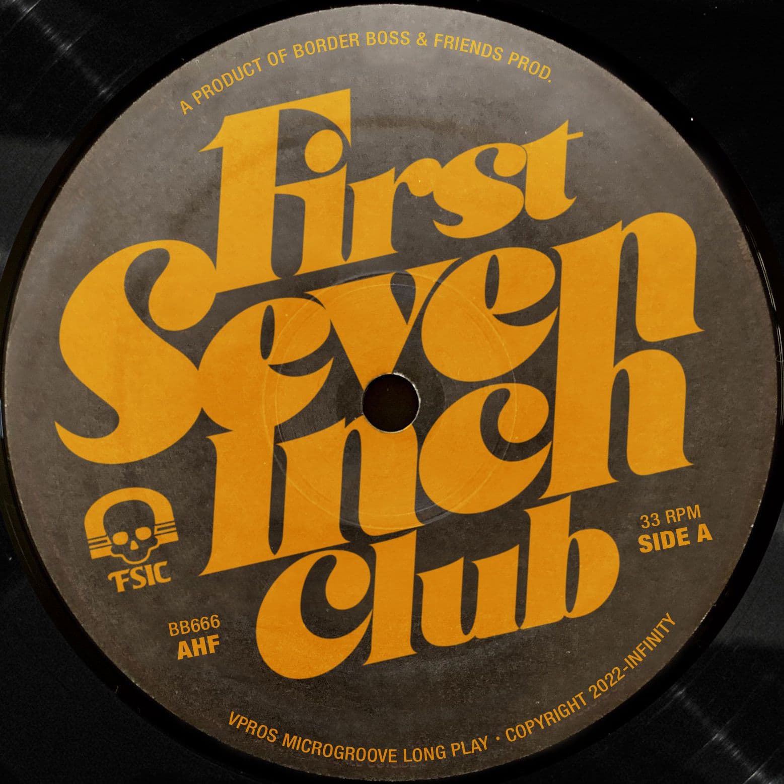 First Seven Inch Club (AKA Border Boss) cover