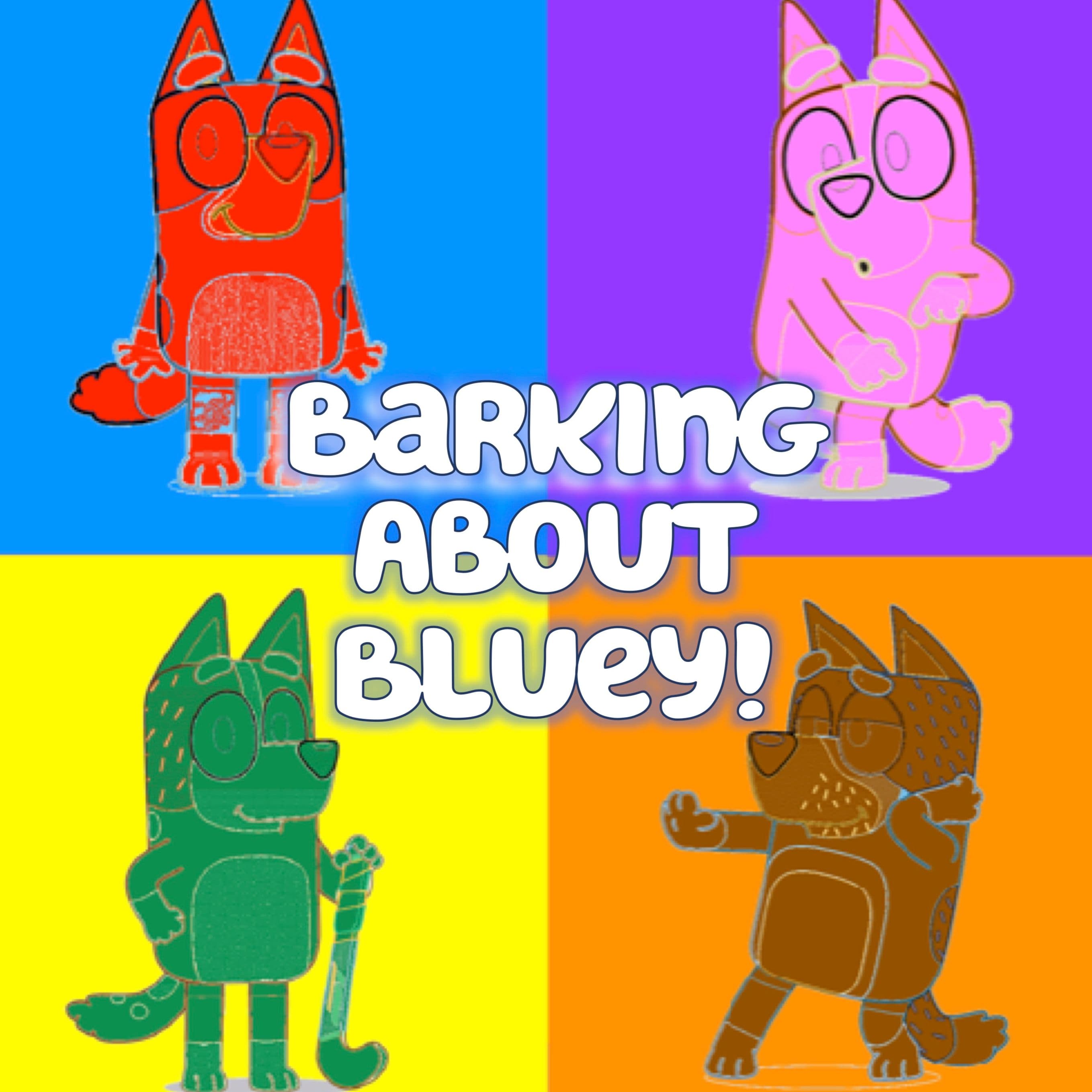 Barking About Bluey cover
