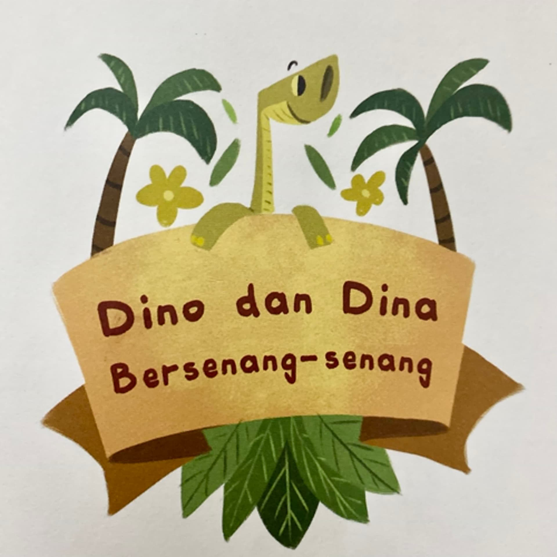 Dongeng Fantasi: Dino dan Dina Bersenang-senang - Dongeng Untuk Hooria cover