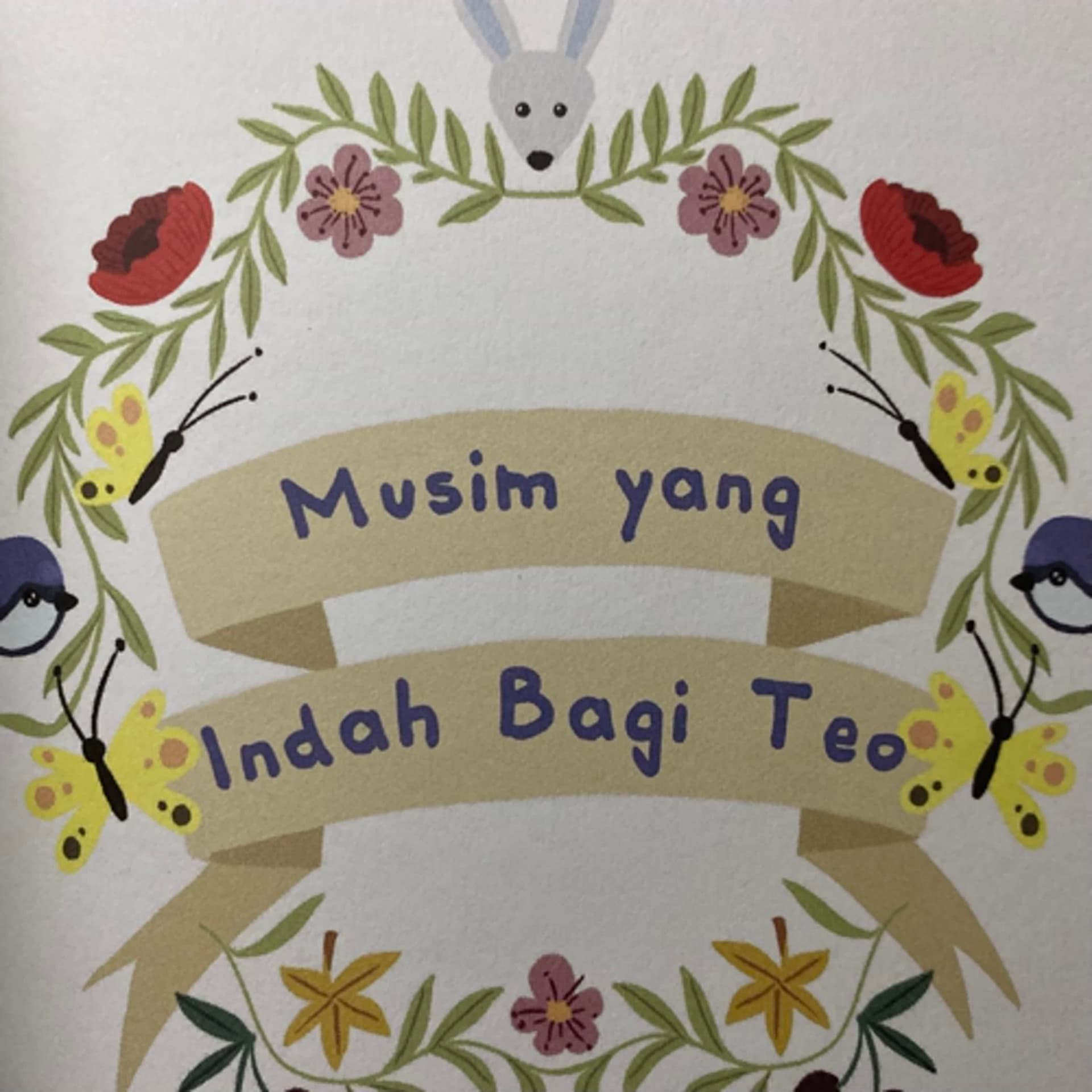 Dongeng Musim yang Indah Bagi Teo - Dongeng Untuk Hooria cover