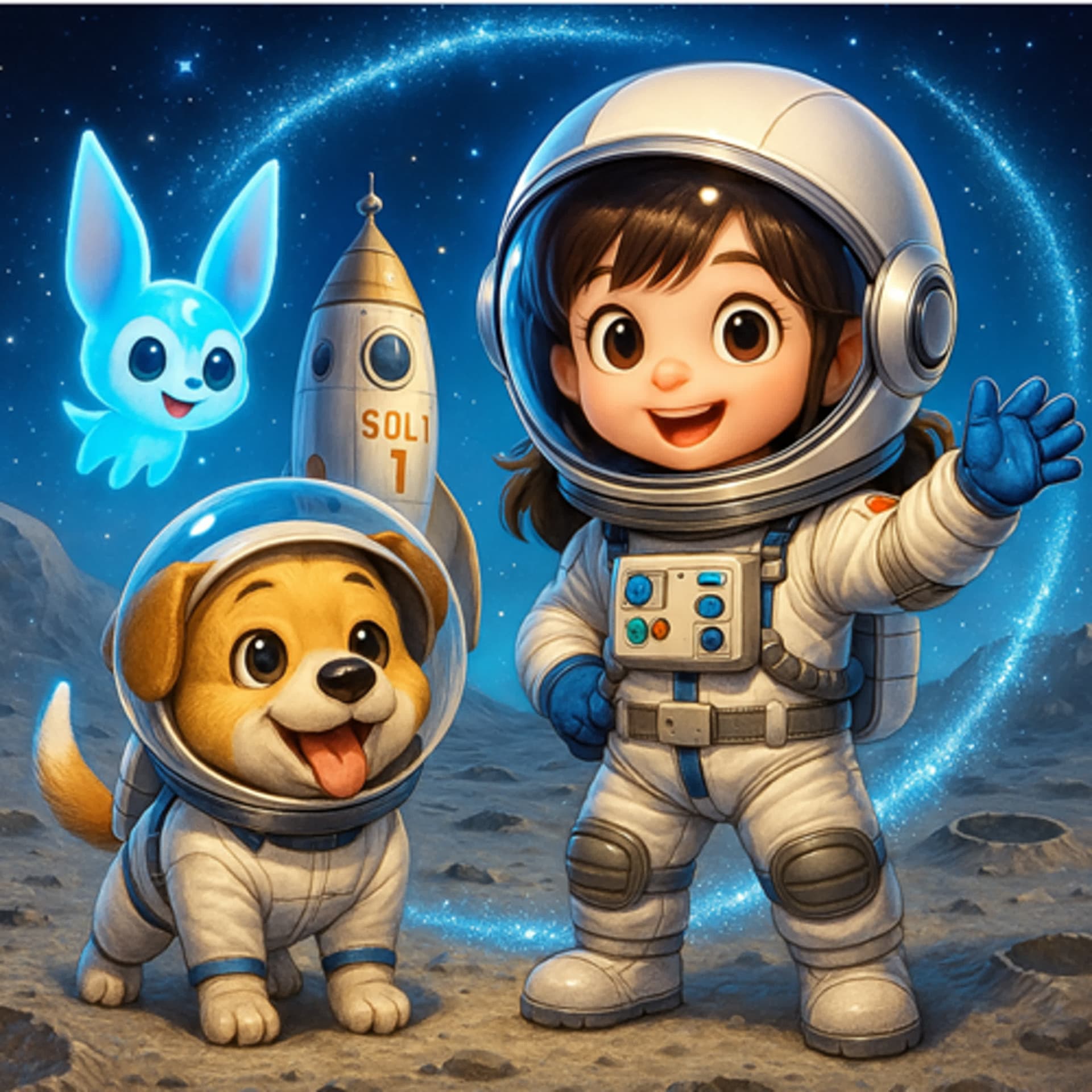 小咪與酷比的全球奇觀：月球任務-拯救太空狗萊卡！ - Teacher Carrie X 下課孩想聽 cover