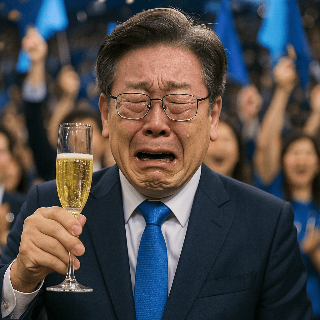 49 半场开香槟大翻车：李在明案回炉重造，恐被剥夺选举资格？ - 正文三台 cover