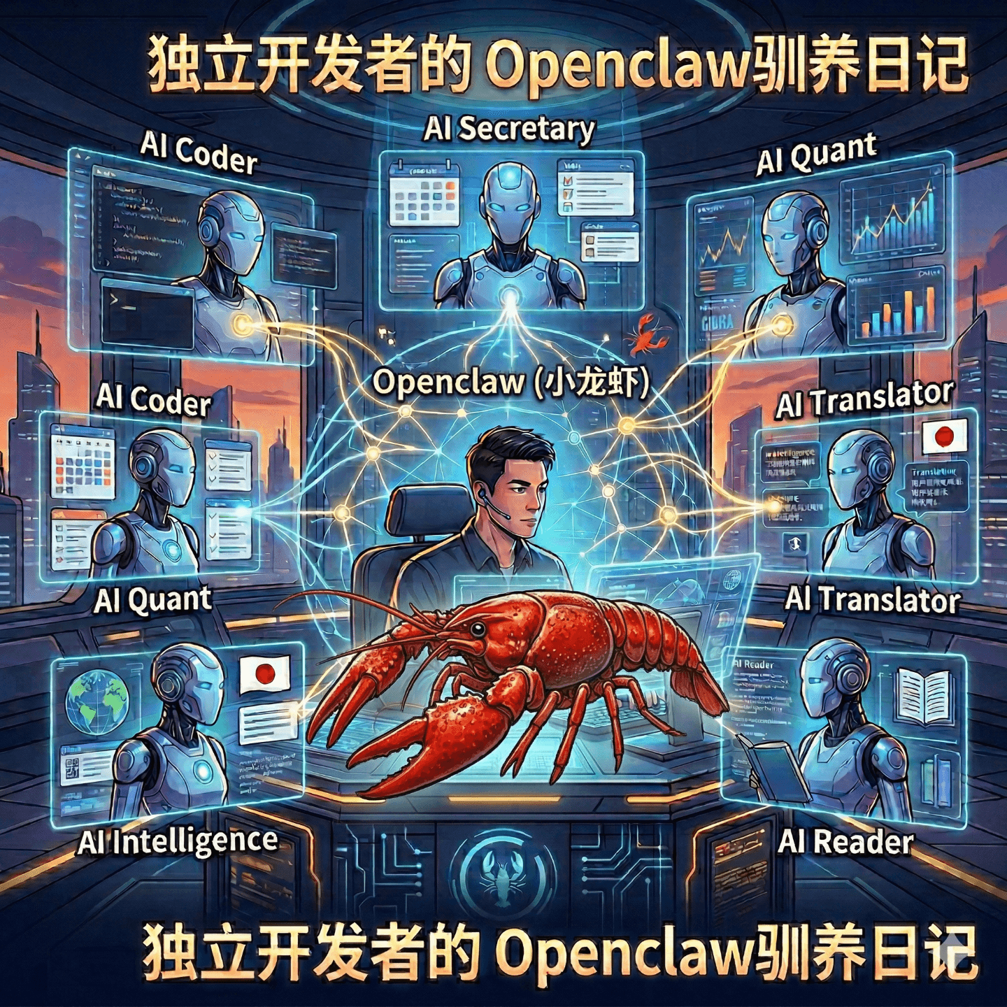 【吃龙虾最好是现在】一个独立开发者的 OpenClaw 驯养日记 - 微毒实验室 cover