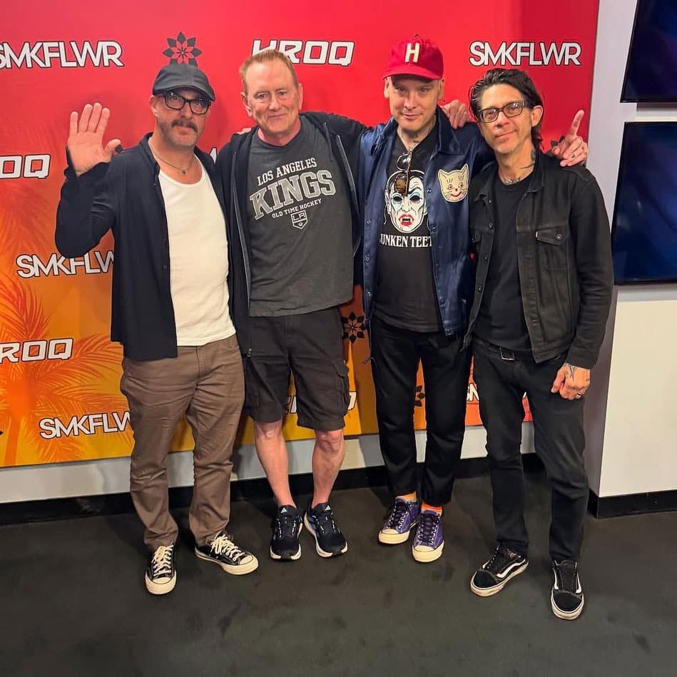 Alkaline Trio Interview - Kevin Ryder on KROQ cover