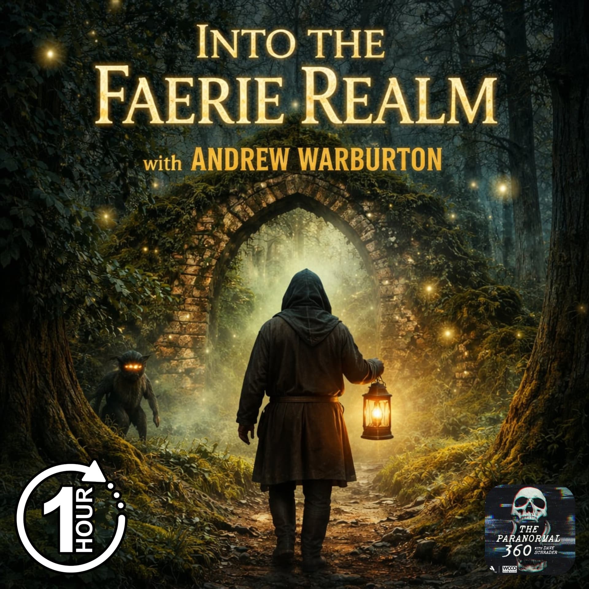 Into the Faerie Realm with guest Andrew Warburton - Paranormal 360 cover