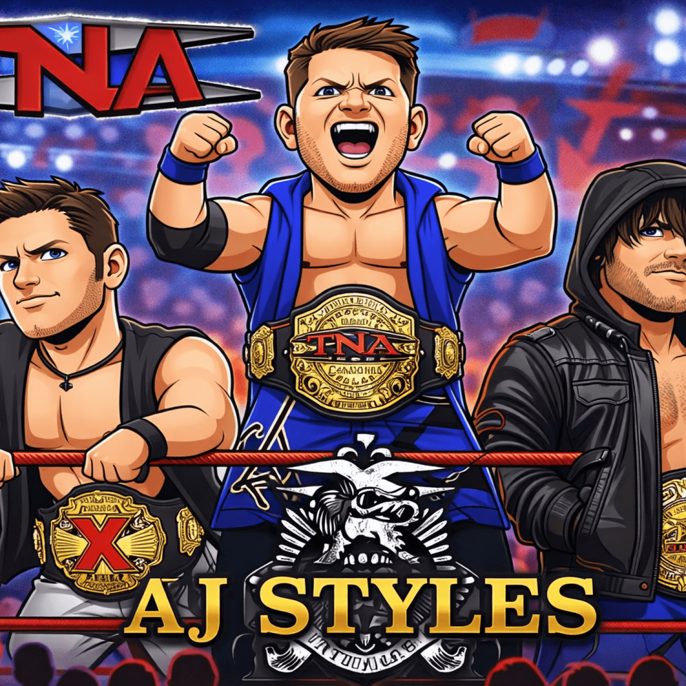 TMPT Special Feature - Top 10 AJ Styles Matches in TNA — Two Man Power Trip of Wrestling Podcast cover