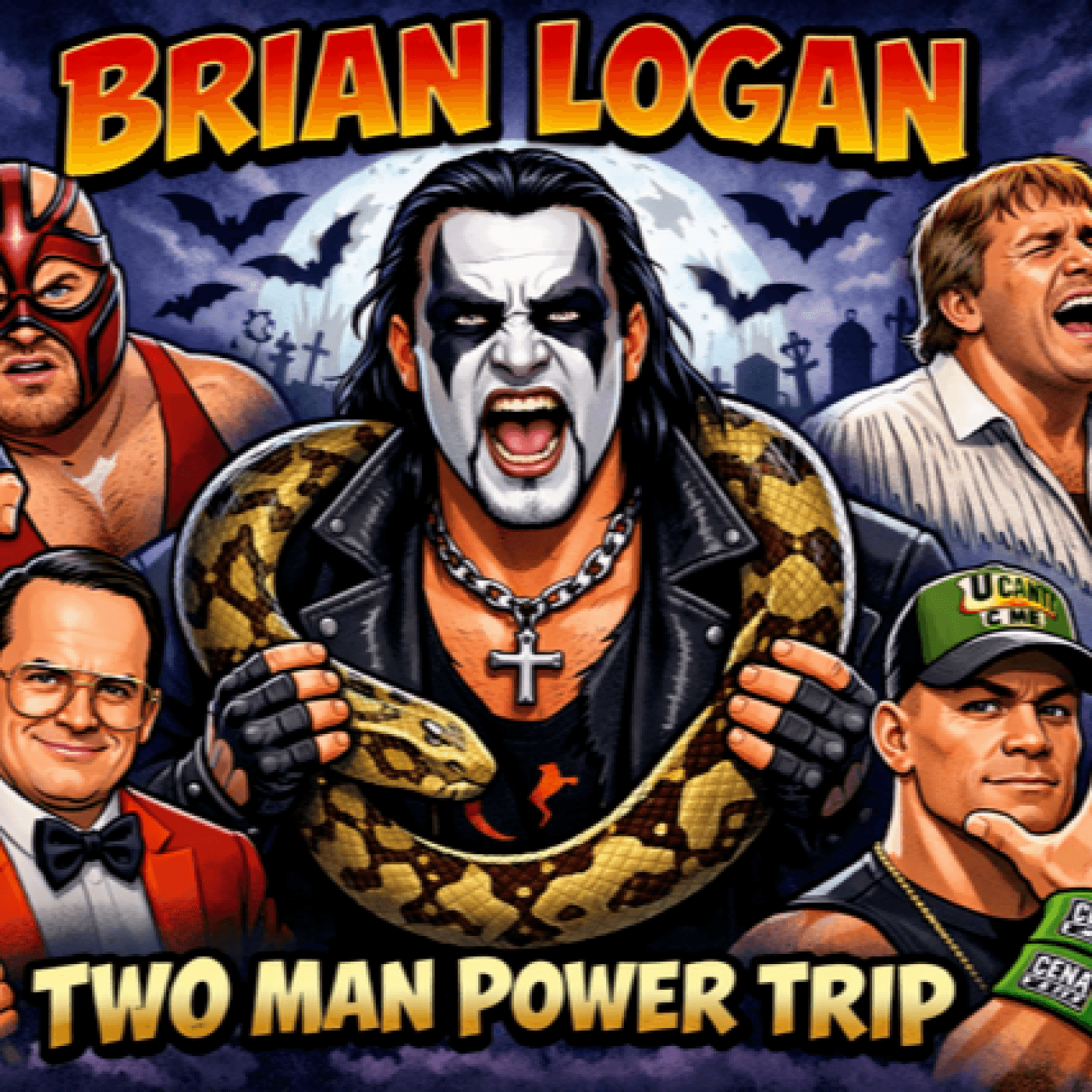 TMPToW: Brian Logan - Two Man Power Trip of Wrestling Podcast cover