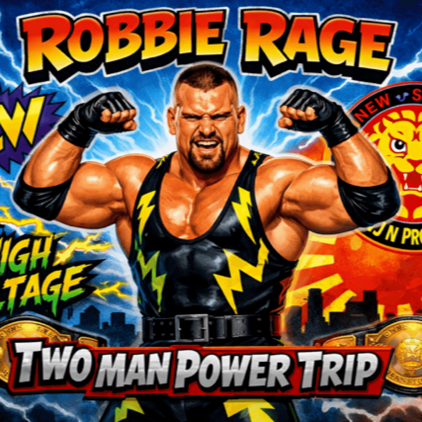 TMPToW: Robbie Rage - Two Man Power Trip of Wrestling Podcast cover