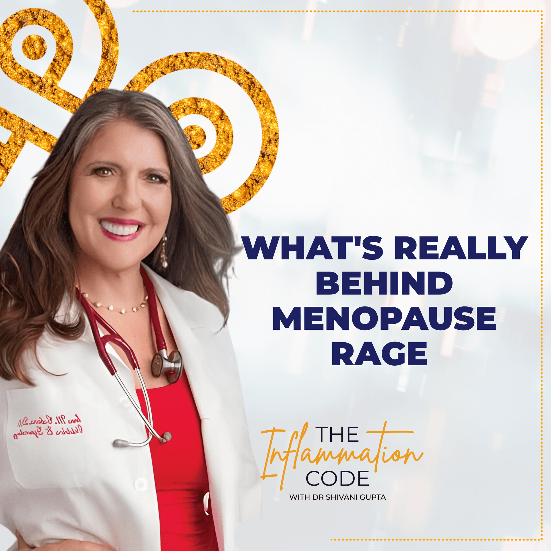 Why Your Brain Feels Foggy and Your Mood Is Off in Perimenopause with Dr. Anna Cabeca — The Inflammation Code cover